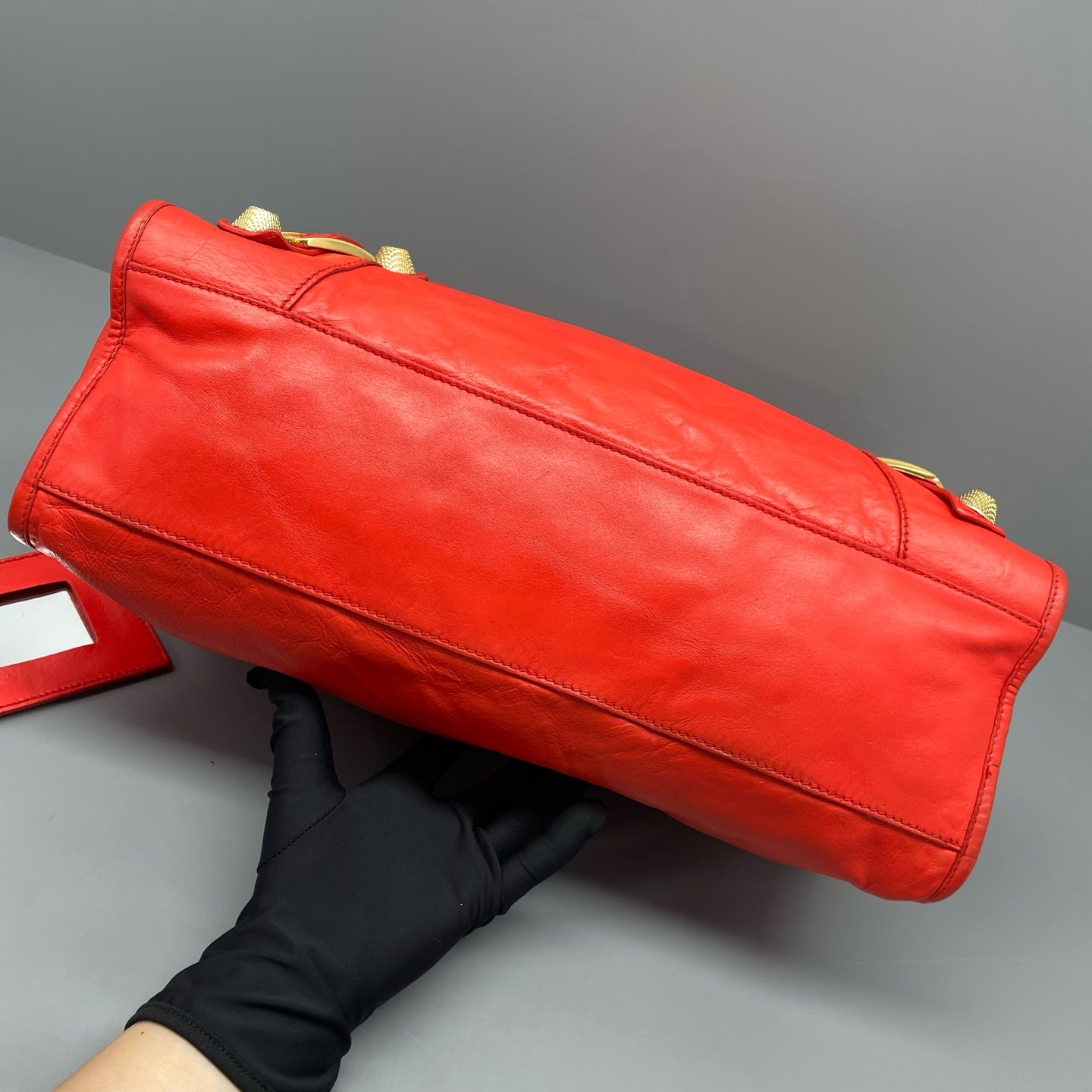 Balenciaga - City - Leather - Red - (medium)