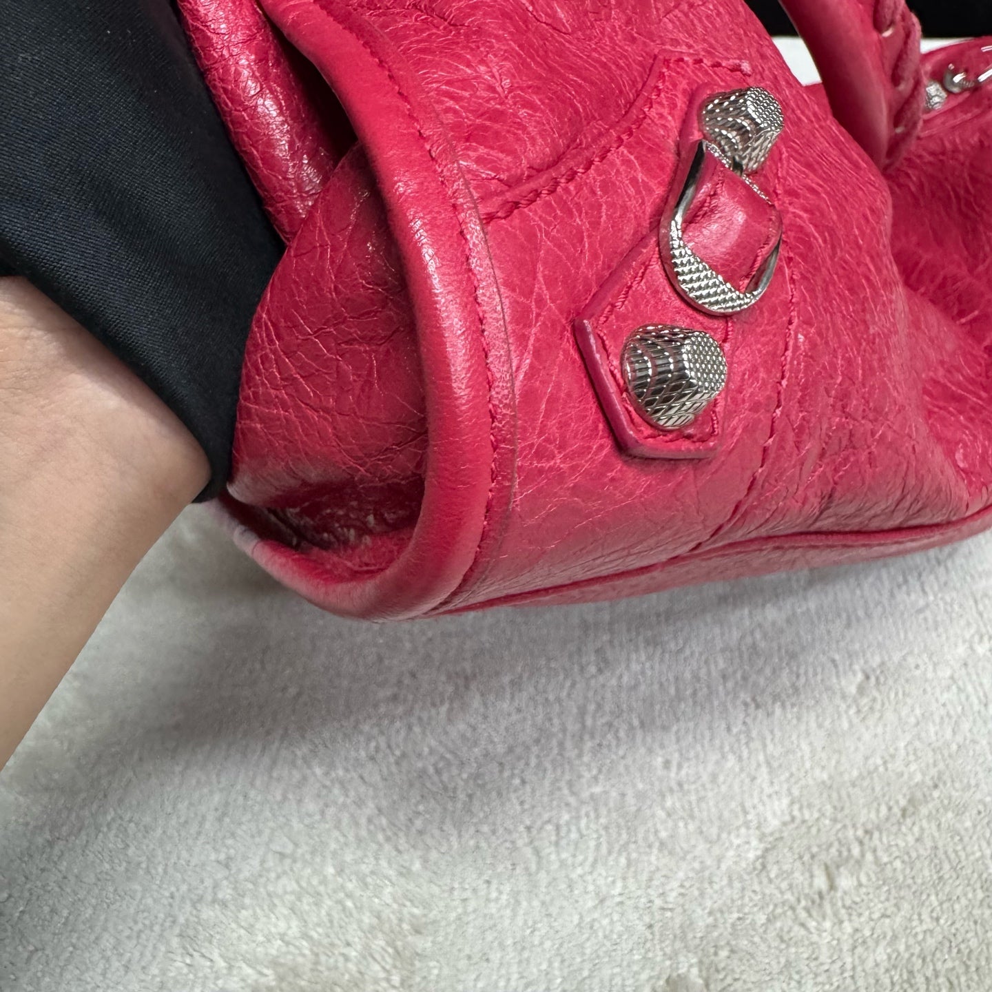 Balenciaga - City - Leather - Red - (medium)