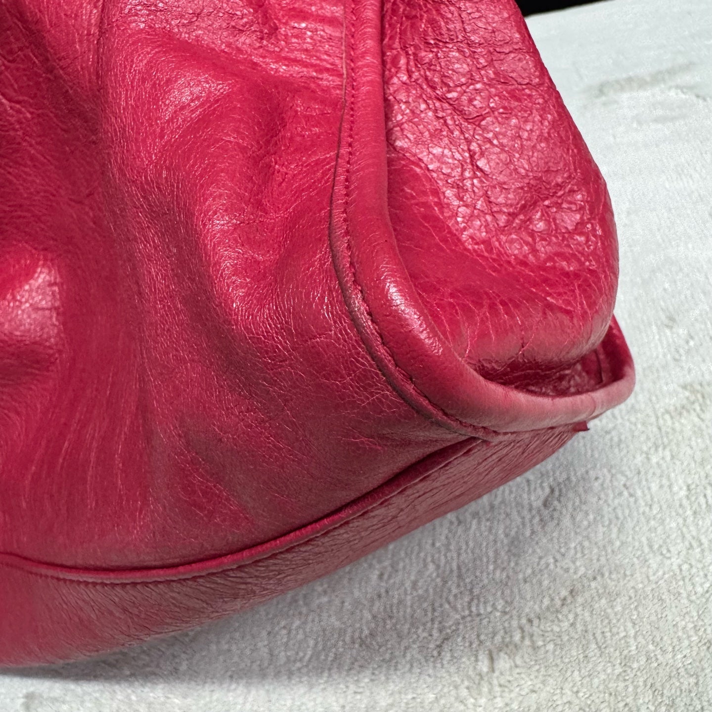 Balenciaga - City - Leather - Red - (medium)