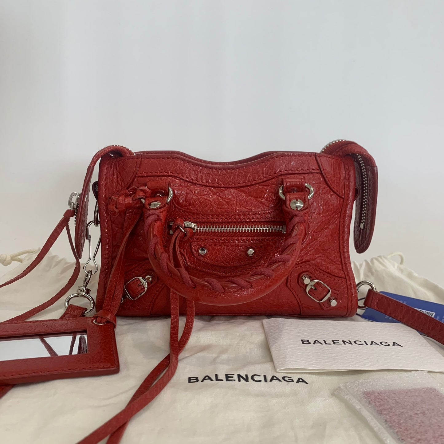 Balenciaga - City - Leather - Red - (mini)
