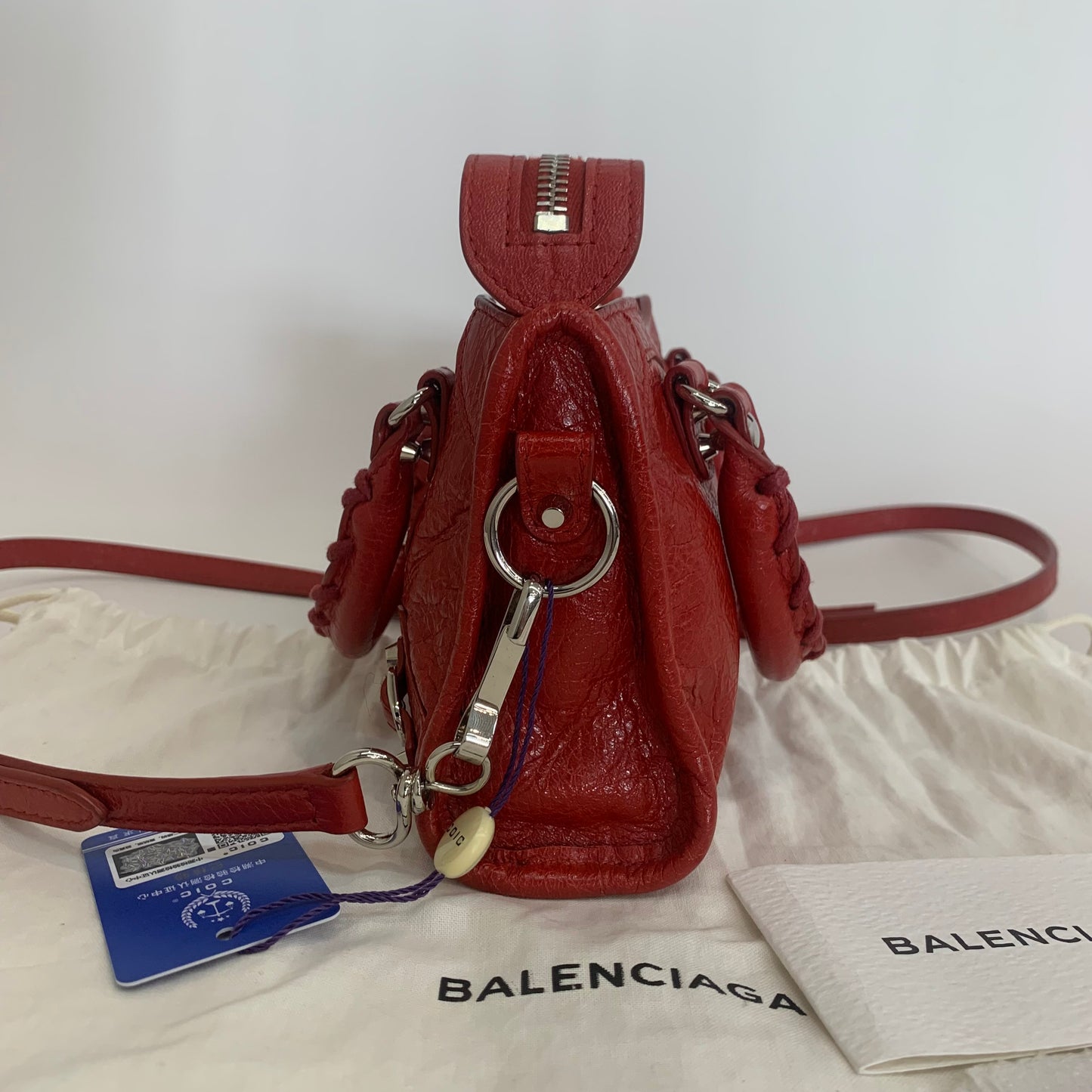 Balenciaga - City - Leather - Red - (mini)