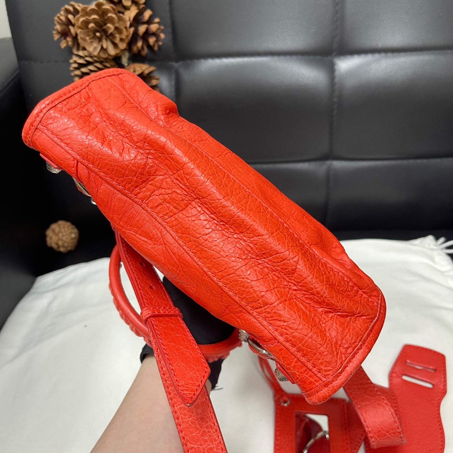Balenciaga - City - Leather - Red - (mini)