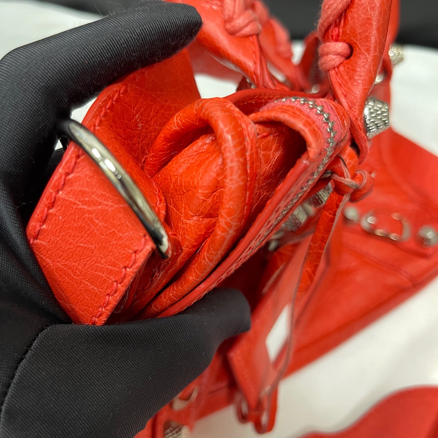 Balenciaga - City - Leather - Red - (mini)