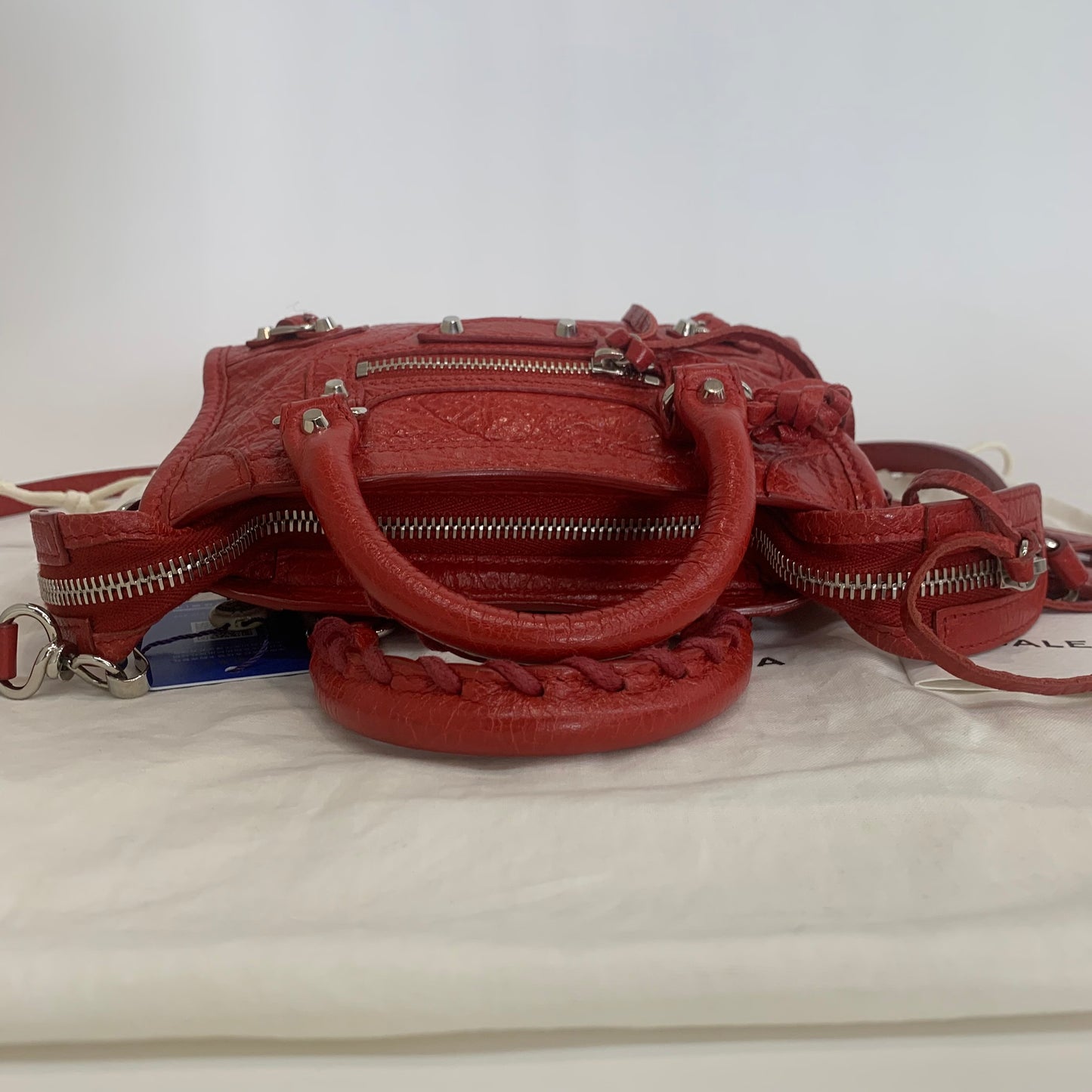 Balenciaga - City - Leather - Red - (mini)