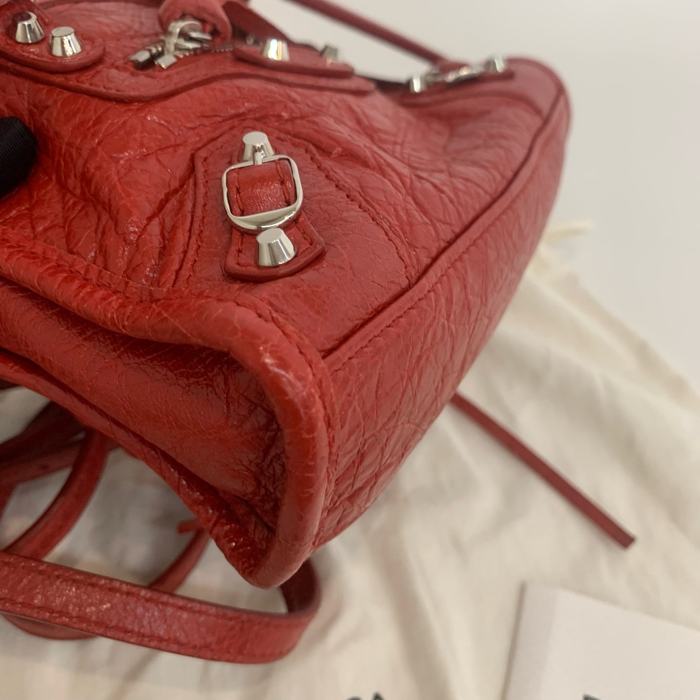 Balenciaga - City - Leather - Red - (mini)