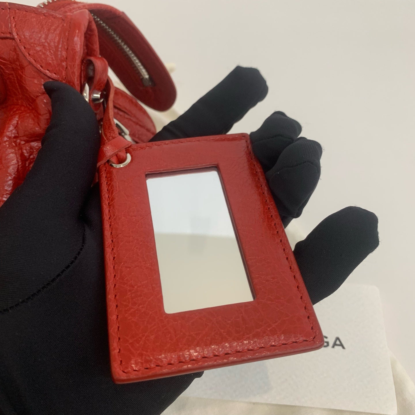 Balenciaga - City - Leather - Red - (mini)
