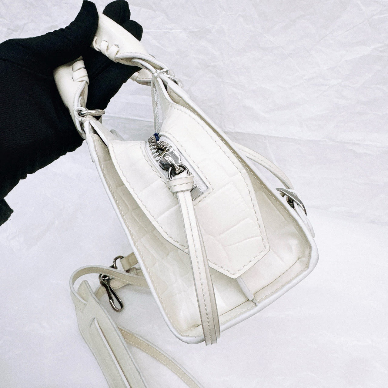 Balenciaga - City - Leather - White - (mini)