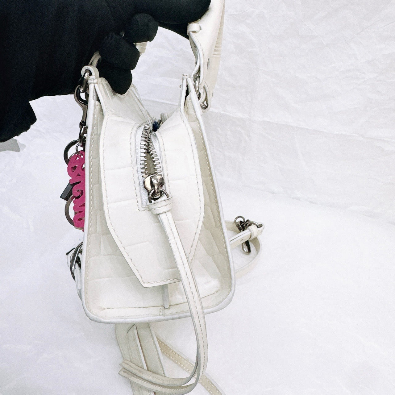 Balenciaga - City - Leather - White - (mini)