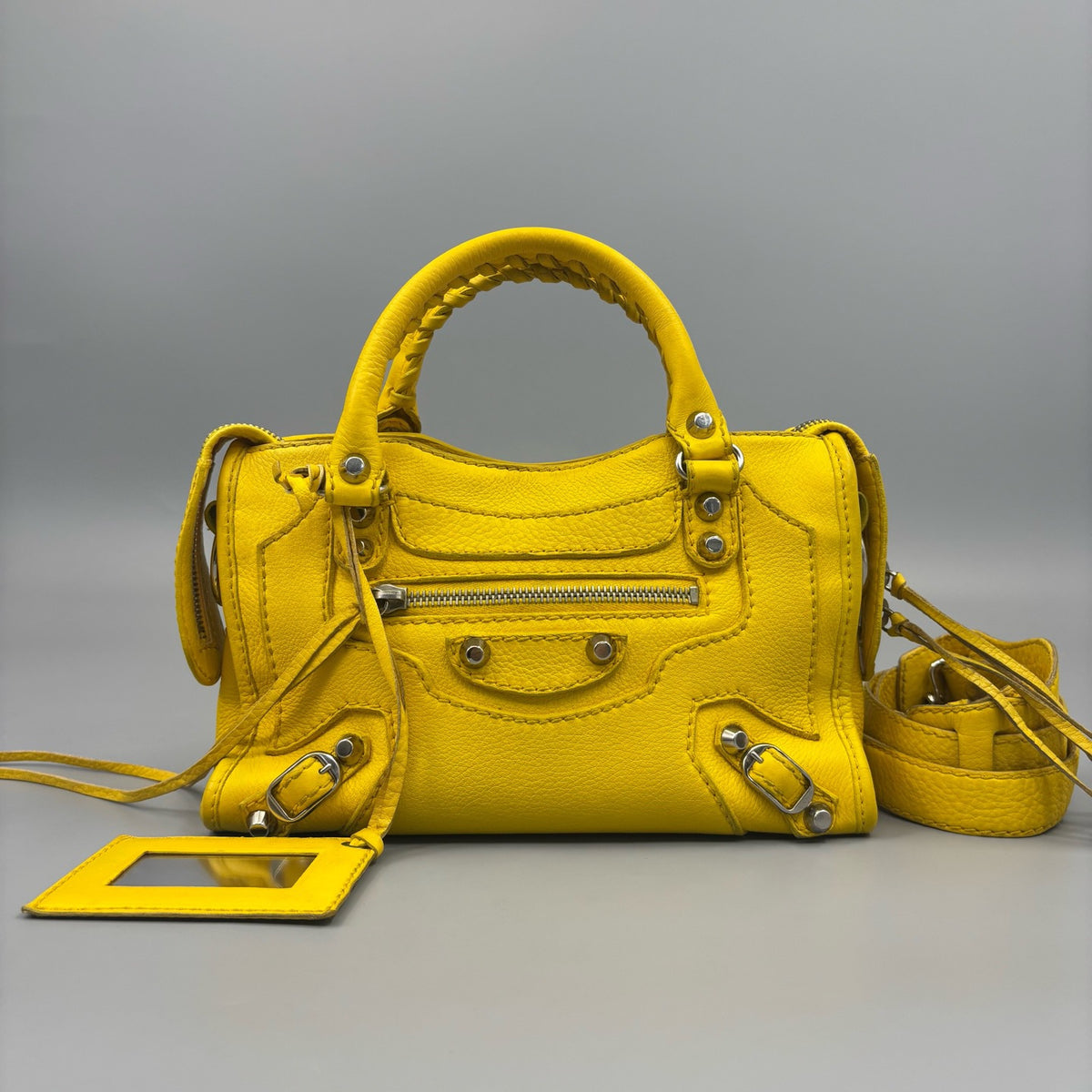 Balenciaga - City - Leather - Yellow - (mini)