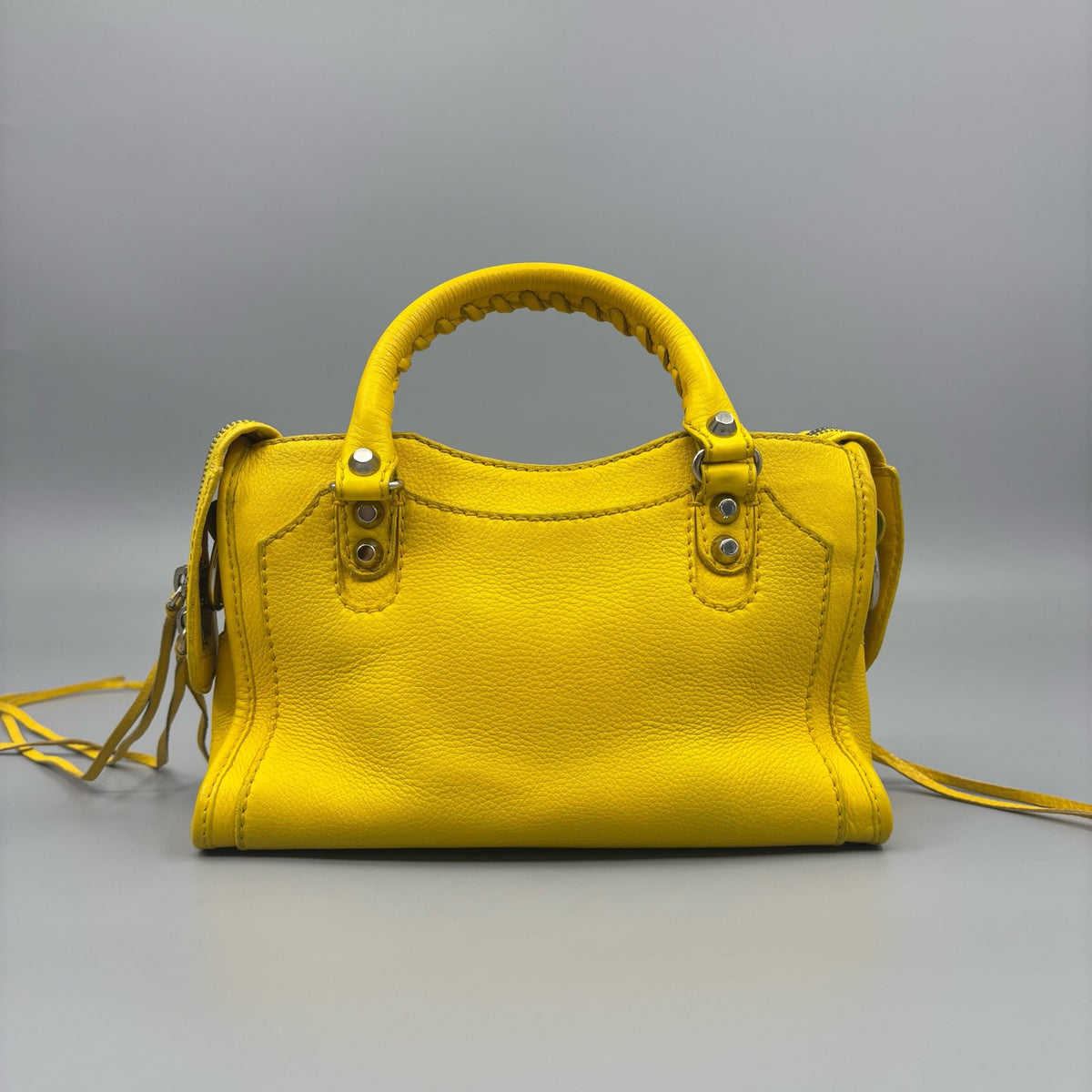 Balenciaga - City - Leather - Yellow - (mini)