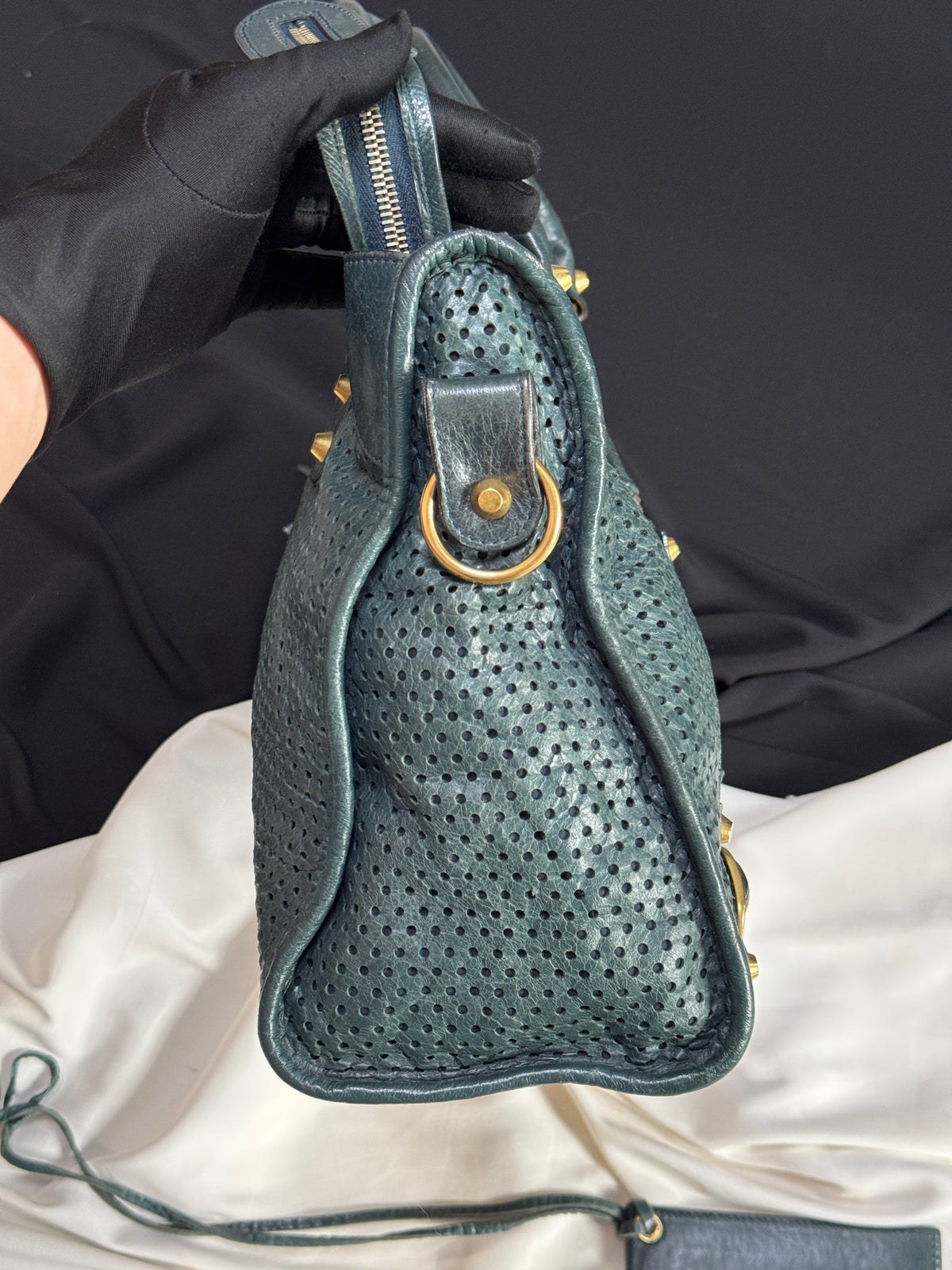 Balenciaga - City Medium - Leather - Green - (Medium)