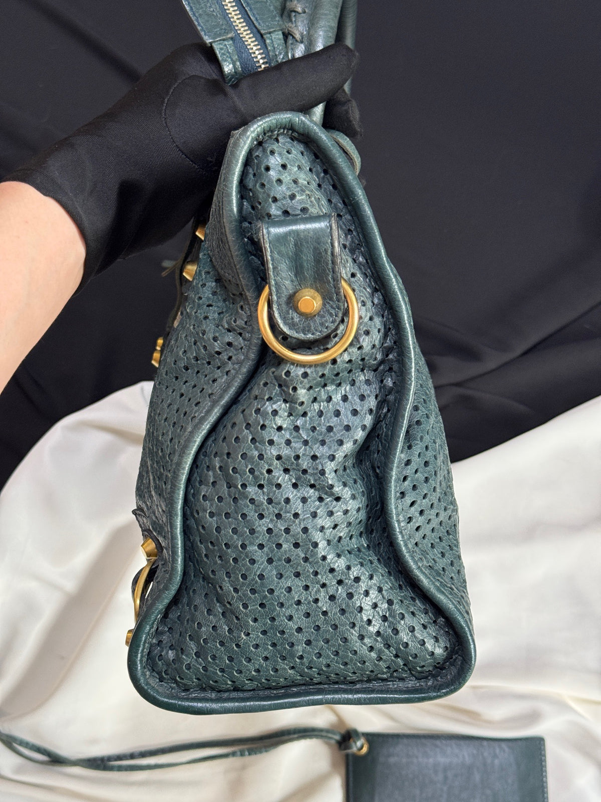 Balenciaga - City Medium - Leather - Green - (Medium)