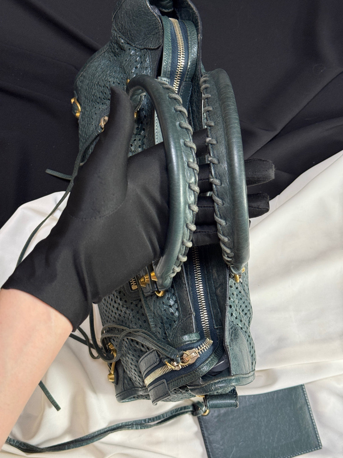 Balenciaga - City Medium - Leather - Green - (Medium)