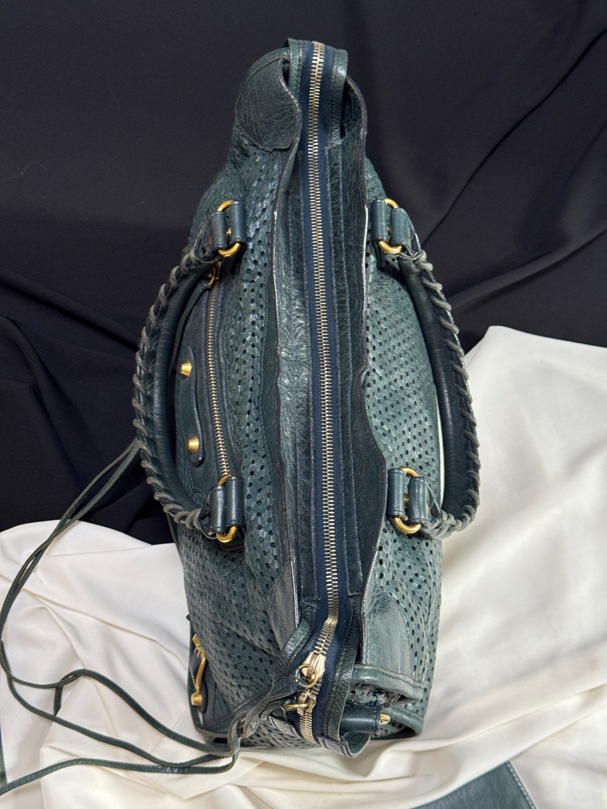 Balenciaga - City Medium - Leather - Green - (Medium)