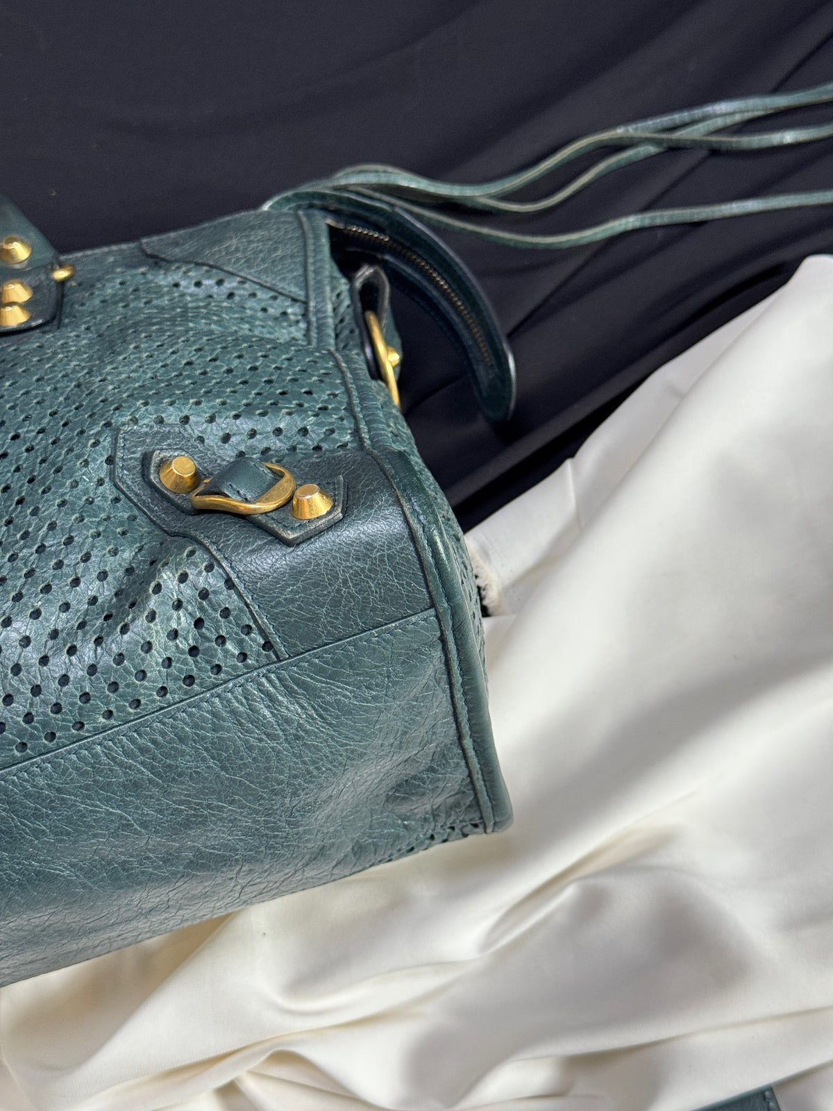 Balenciaga - City Medium - Leather - Green - (Medium)