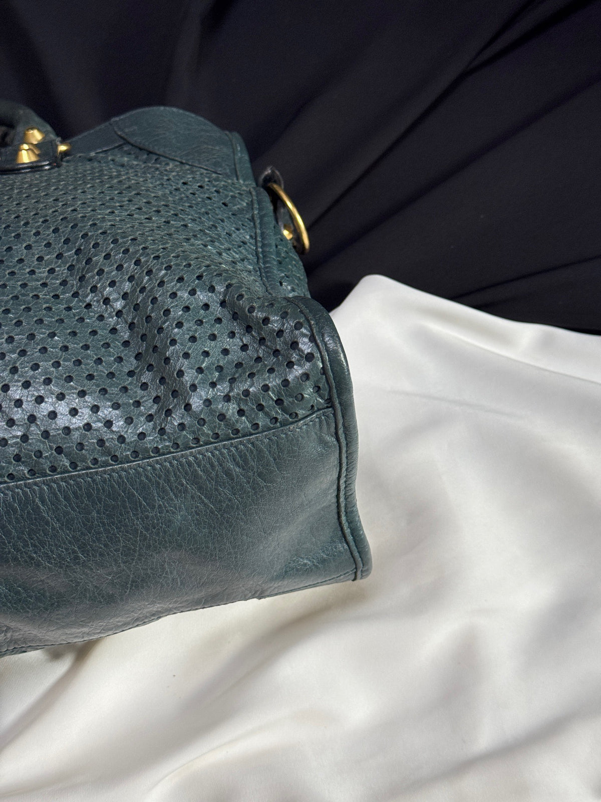 Balenciaga - City Medium - Leather - Green - (Medium)