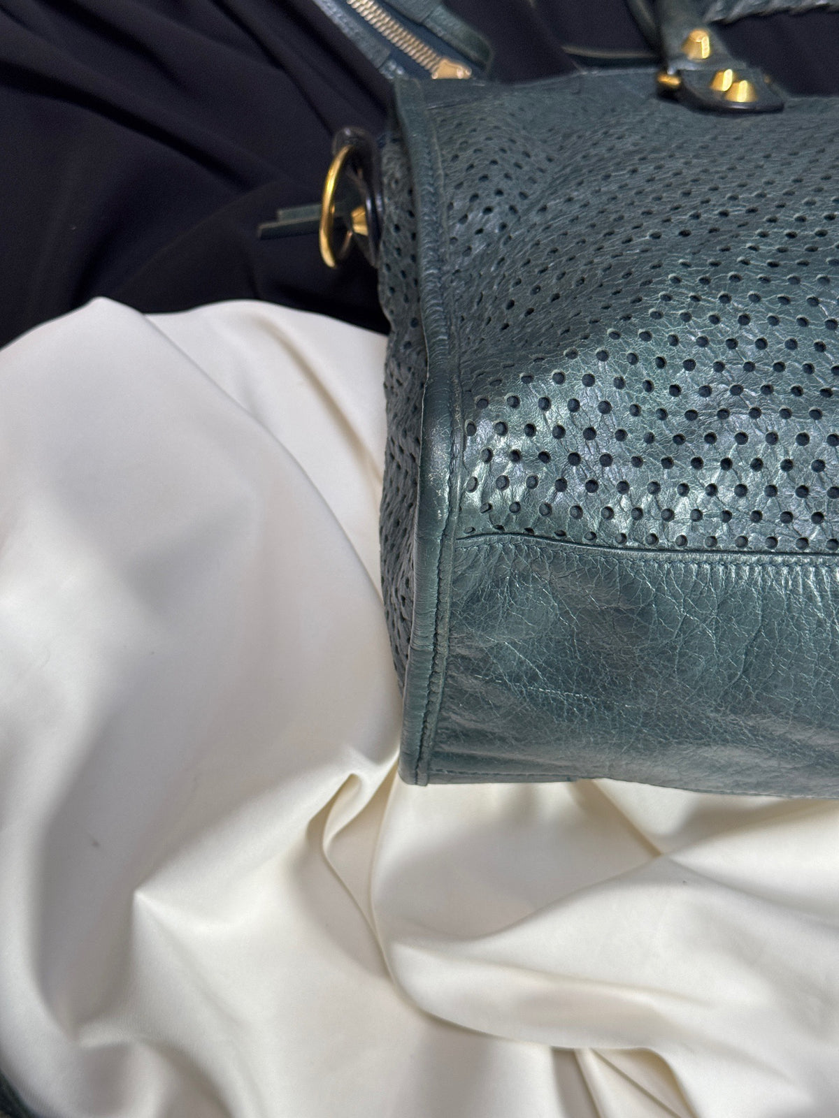 Balenciaga - City Medium - Leather - Green - (Medium)