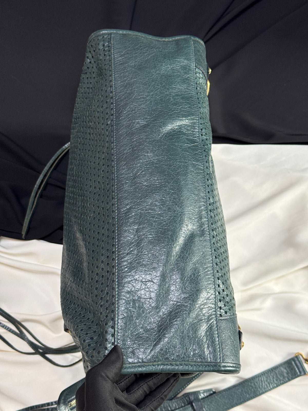 Balenciaga - City Medium - Leather - Green - (Medium)