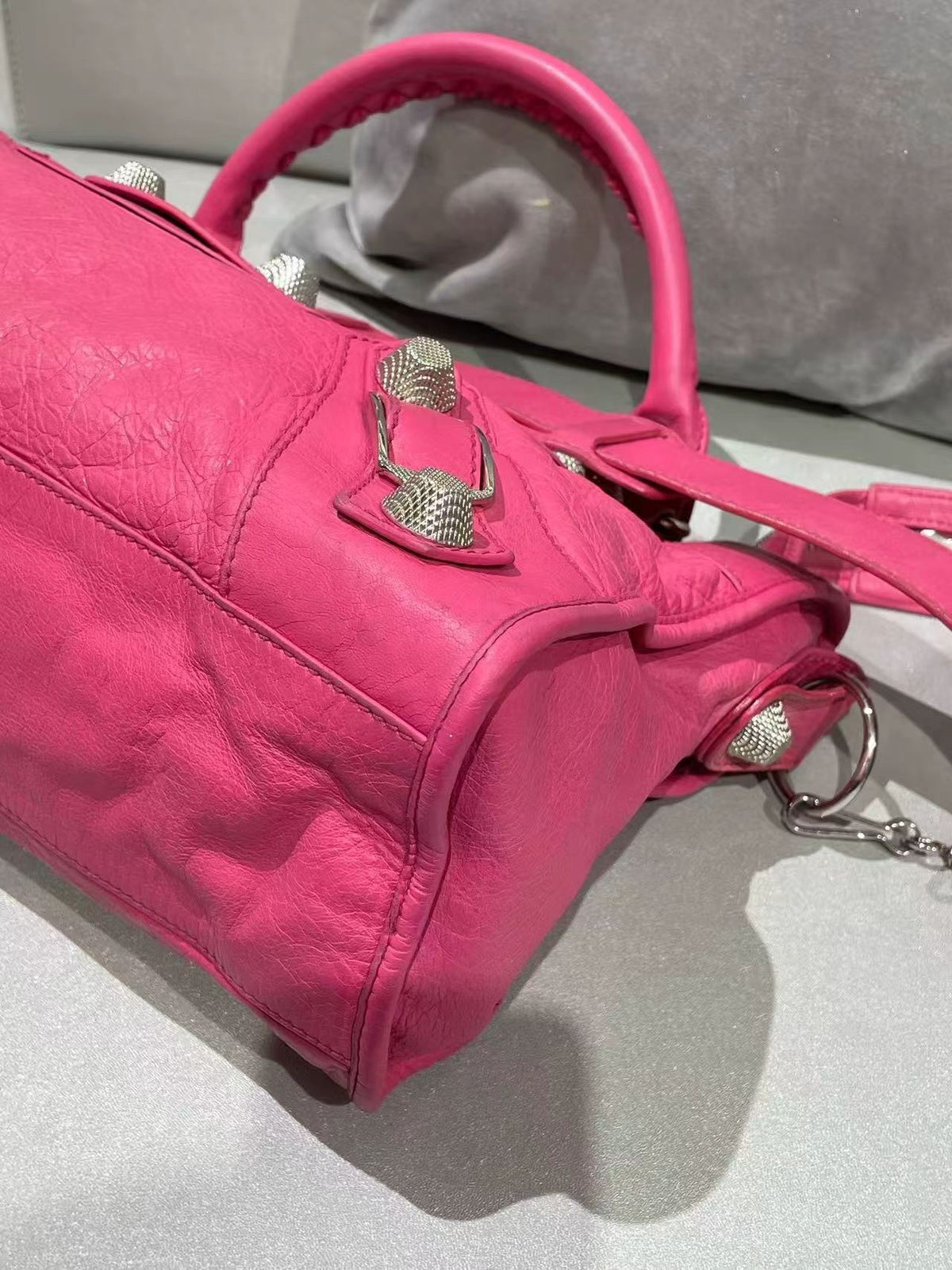 Balenciaga - City Medium - Leather - Pink - (medium)