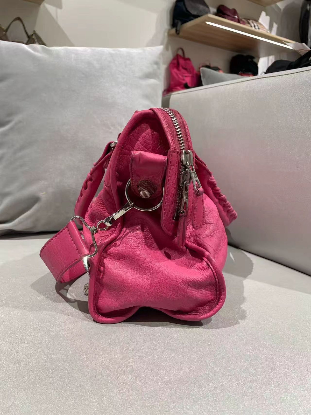 Balenciaga - City Medium - Leather - Pink - (medium)