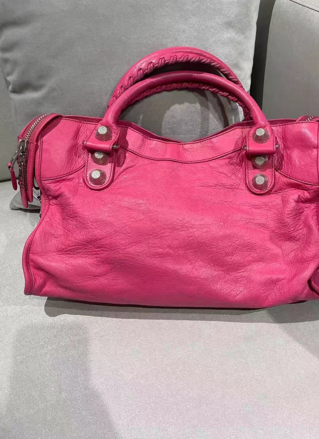 Balenciaga - City Medium - Leather - Pink - (medium)