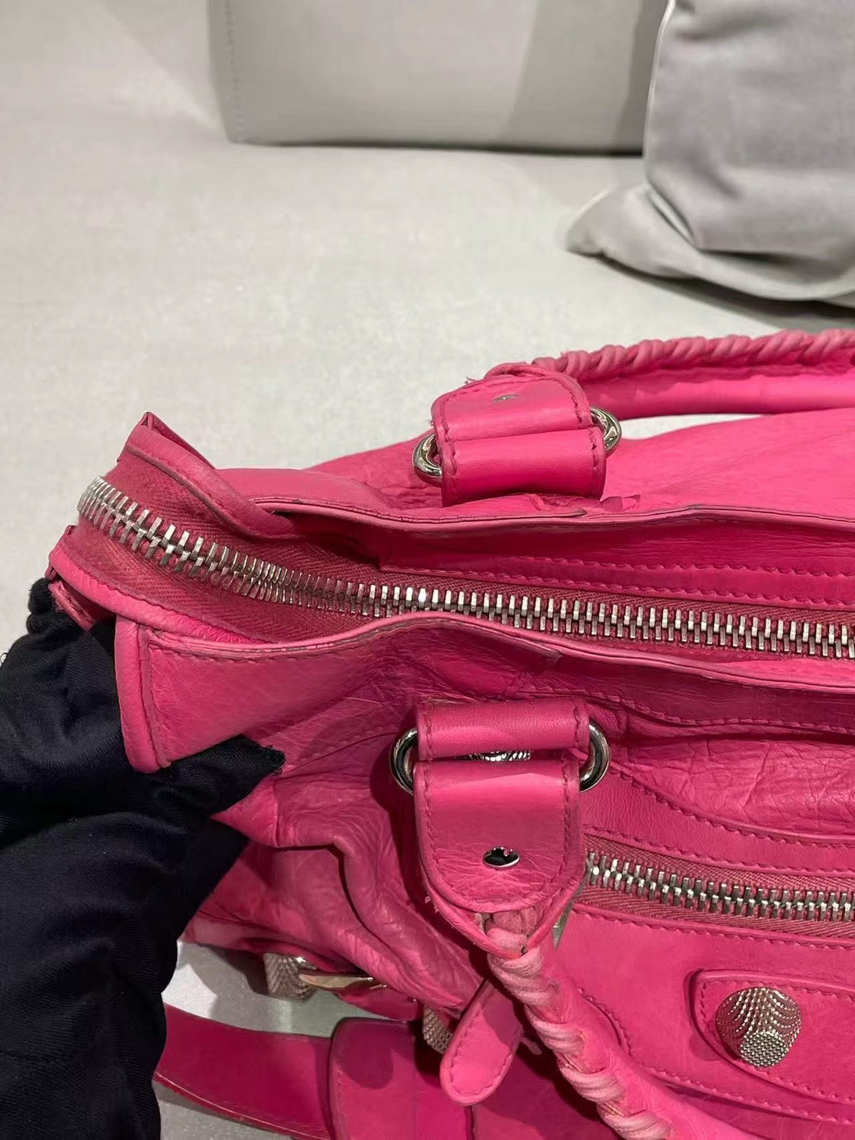 Balenciaga - City Medium - Leather - Pink - (medium)