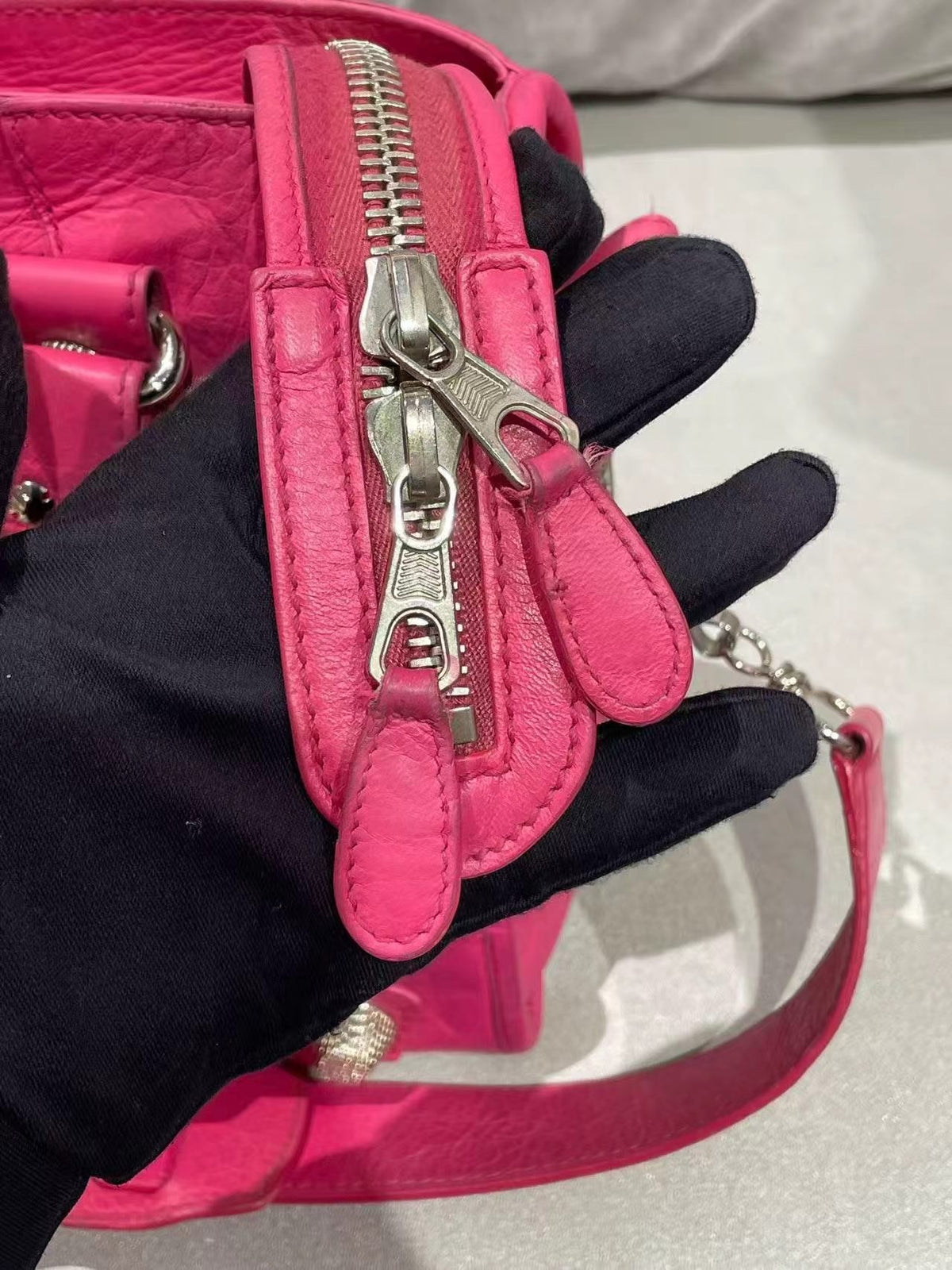 Balenciaga - City Medium - Leather - Pink - (medium)