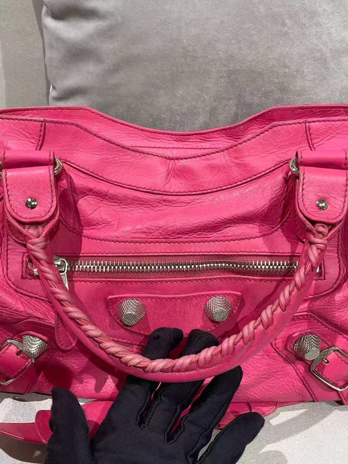 Balenciaga - City Medium - Leather - Pink - (medium)