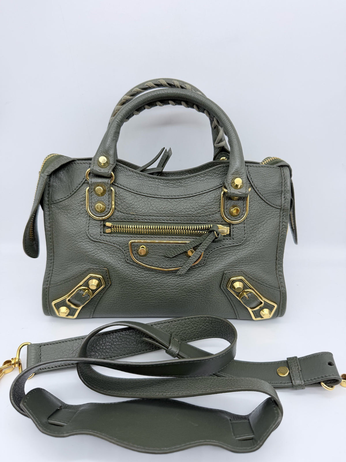Balenciaga - City Mini - Leather - Green - (mini)