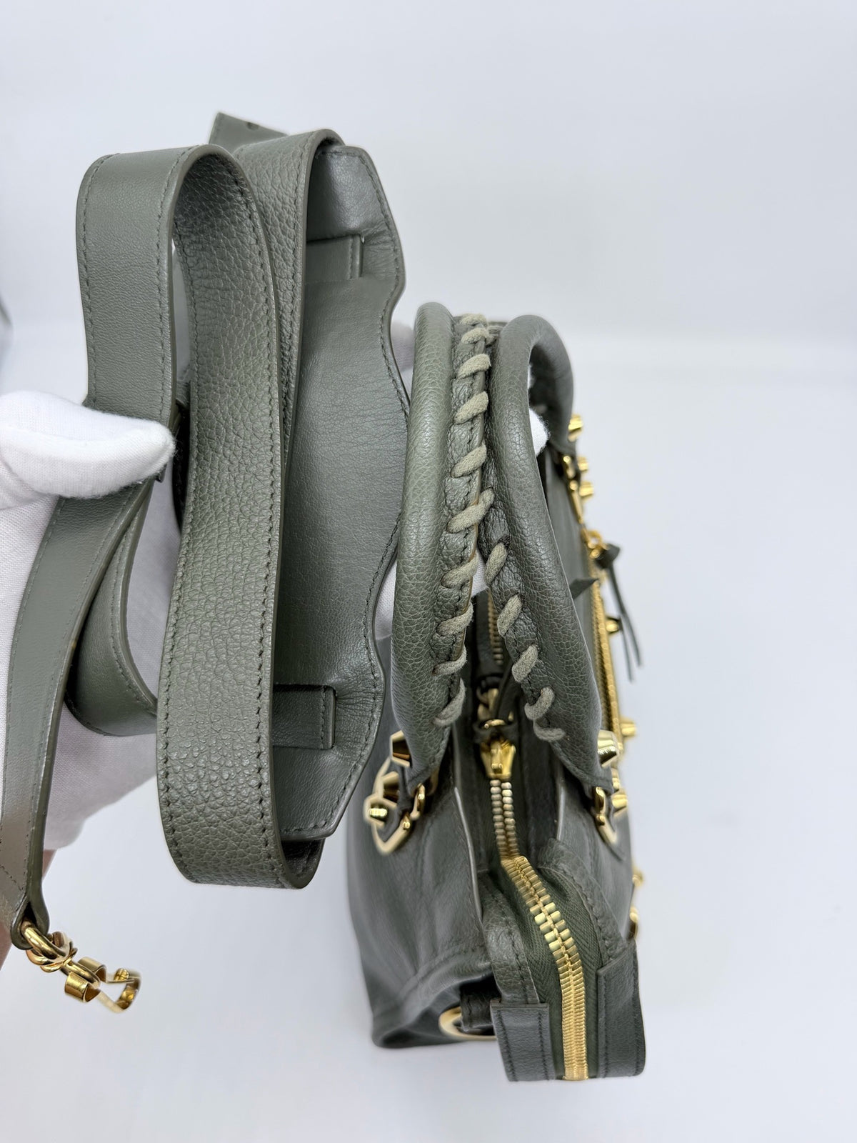 Balenciaga - City Mini - Leather - Green - (mini)
