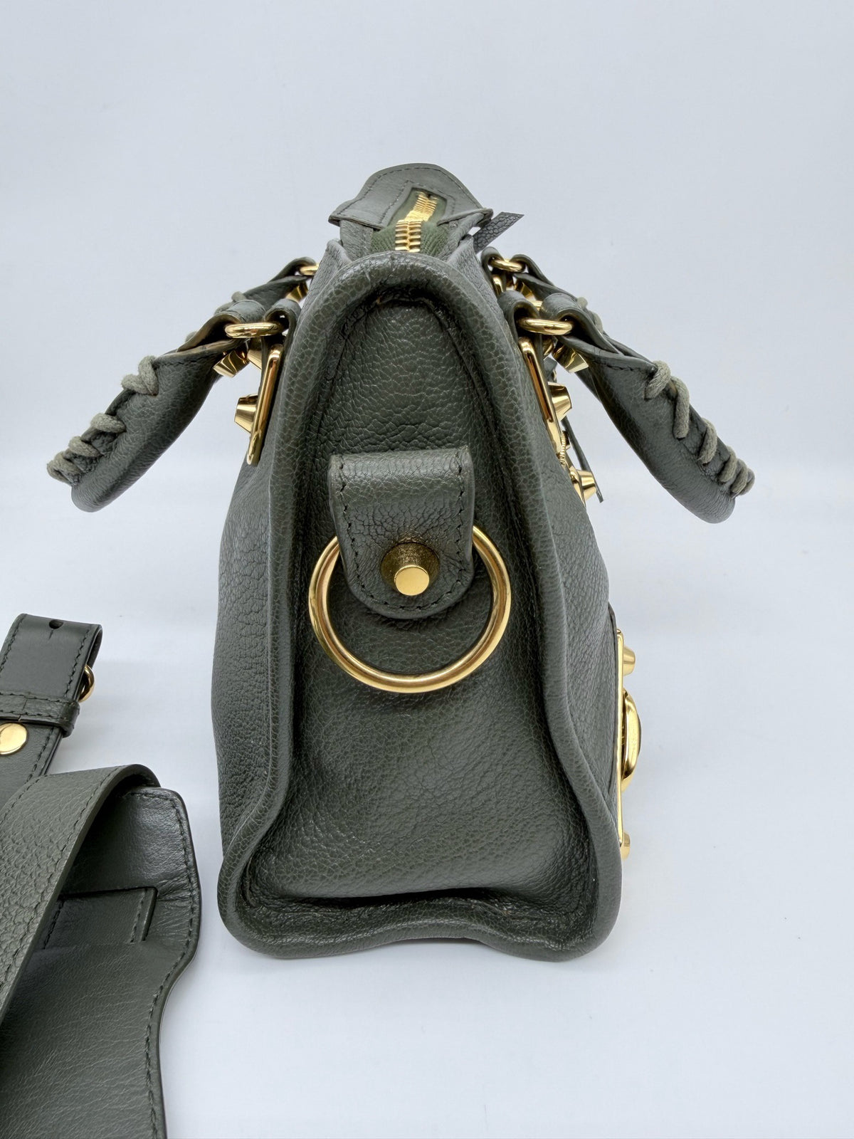 Balenciaga - City Mini - Leather - Green - (mini)