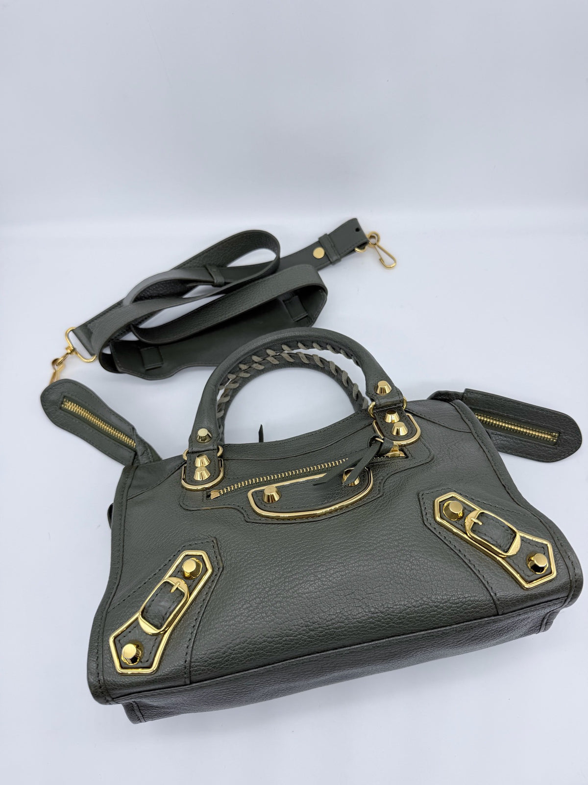 Balenciaga - City Mini - Leather - Green - (mini)