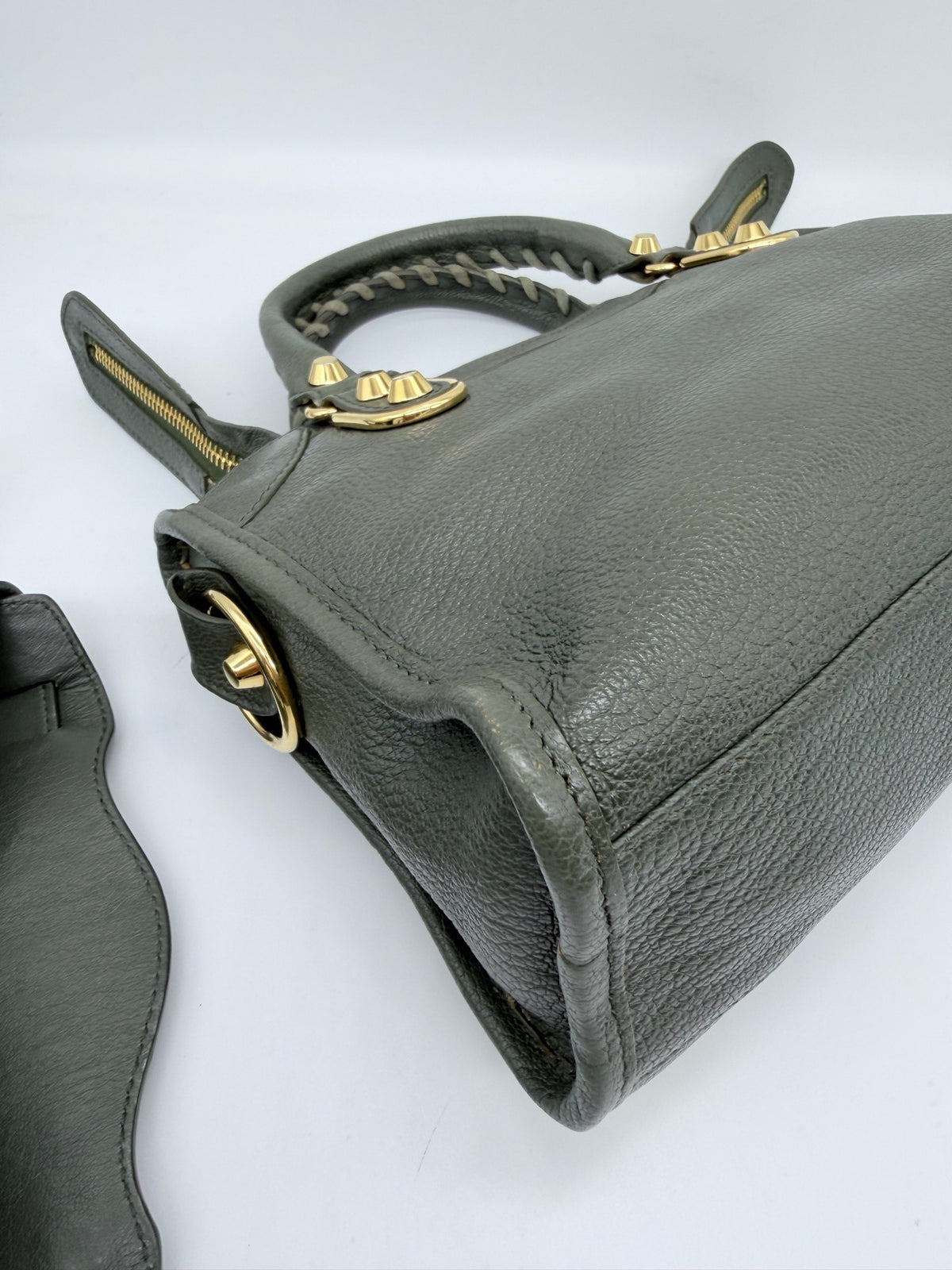 Balenciaga - City Mini - Leather - Green - (mini)