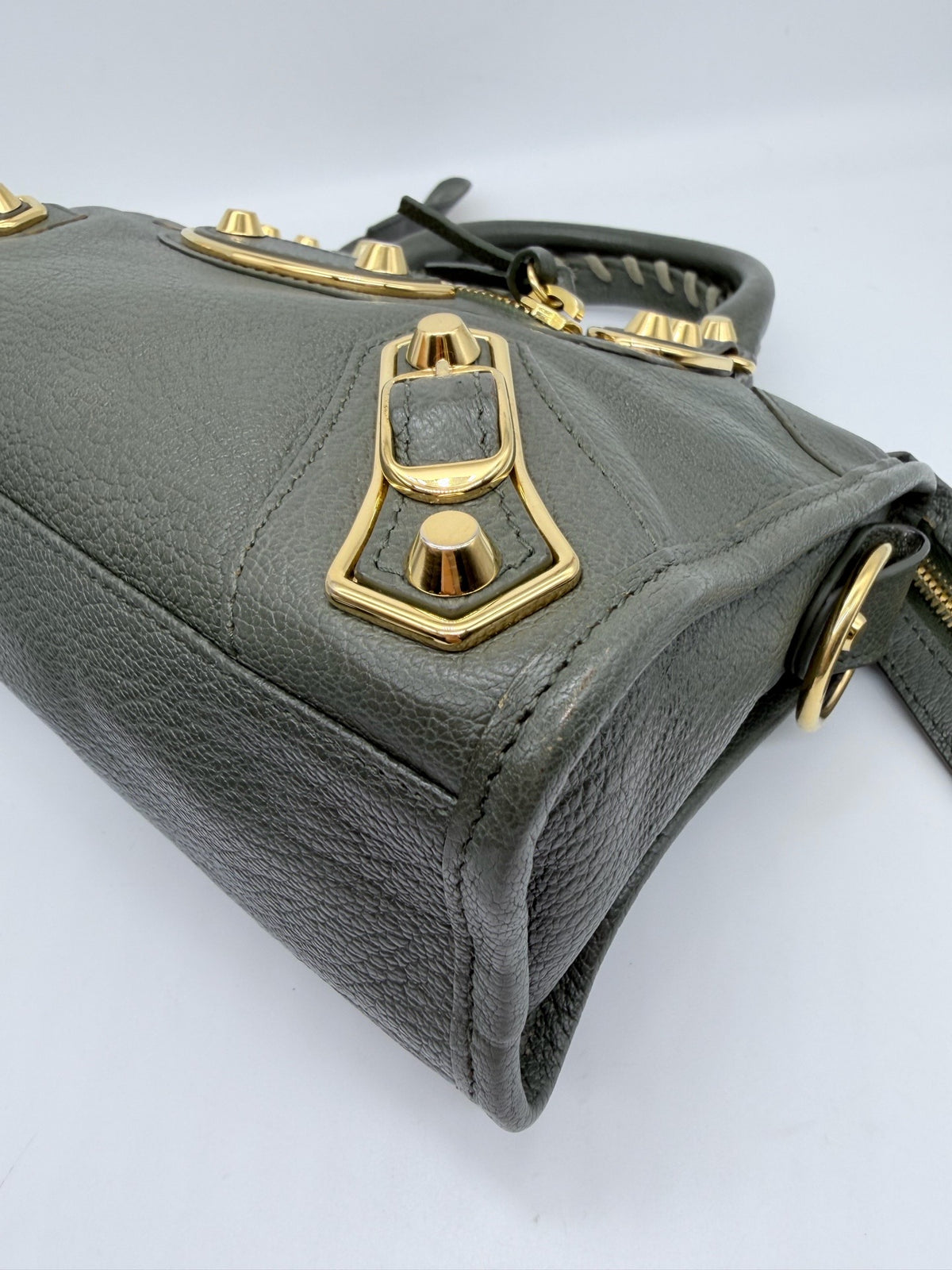 Balenciaga - City Mini - Leather - Green - (mini)