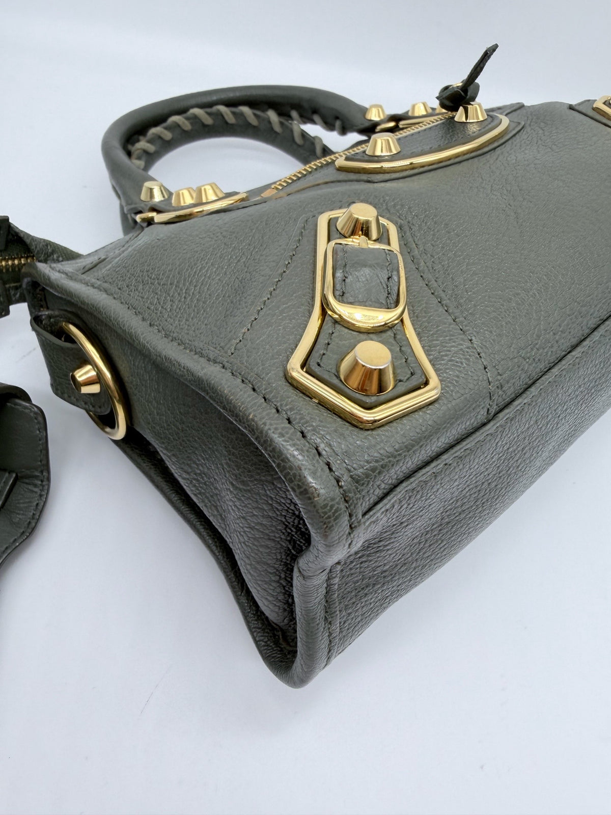 Balenciaga - City Mini - Leather - Green - (mini)