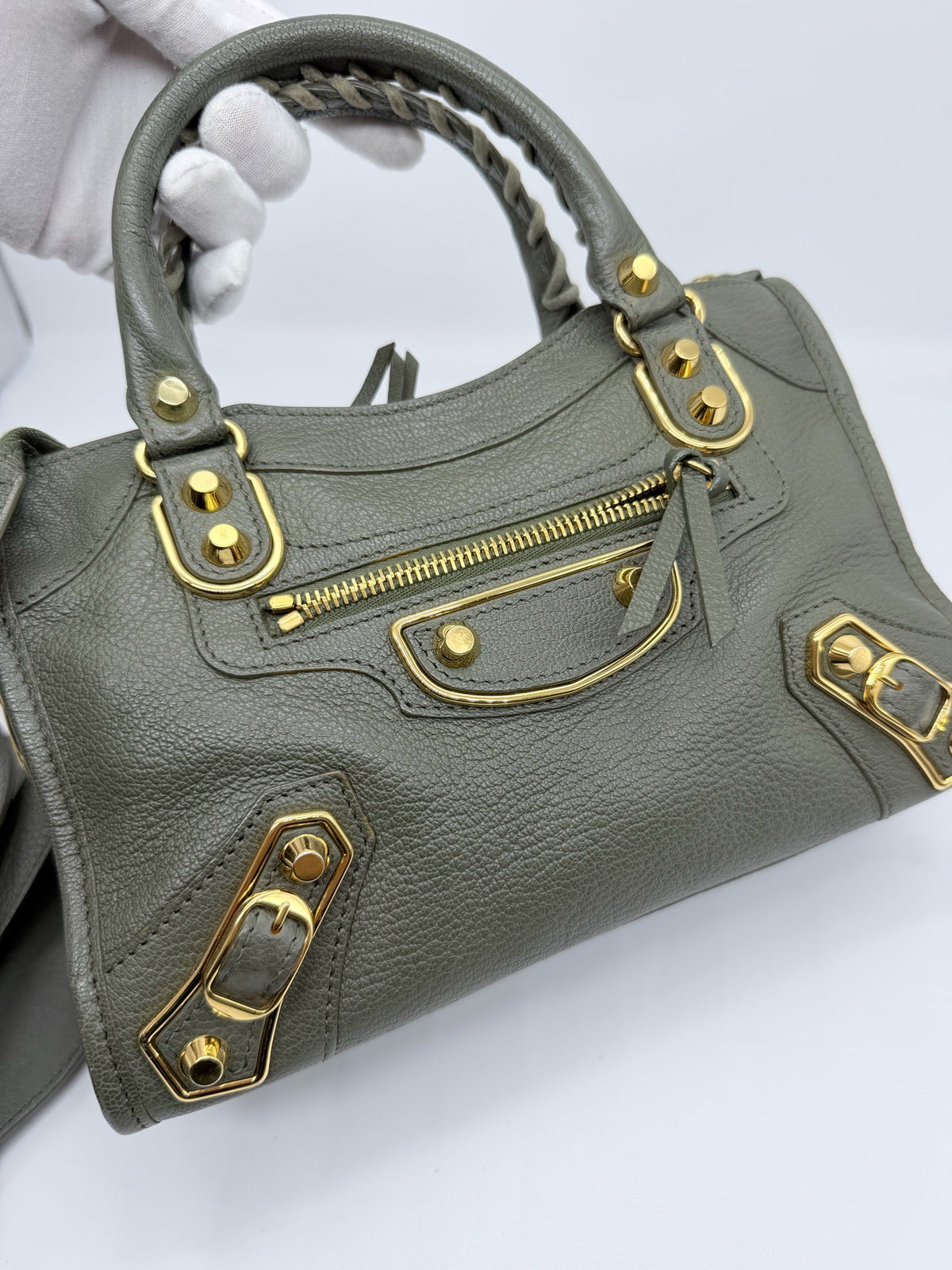 Balenciaga - City Mini - Leather - Green - (mini)