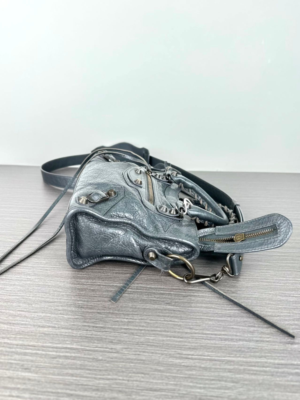 Balenciaga - City Mini - Leather - Grey - (Mini)