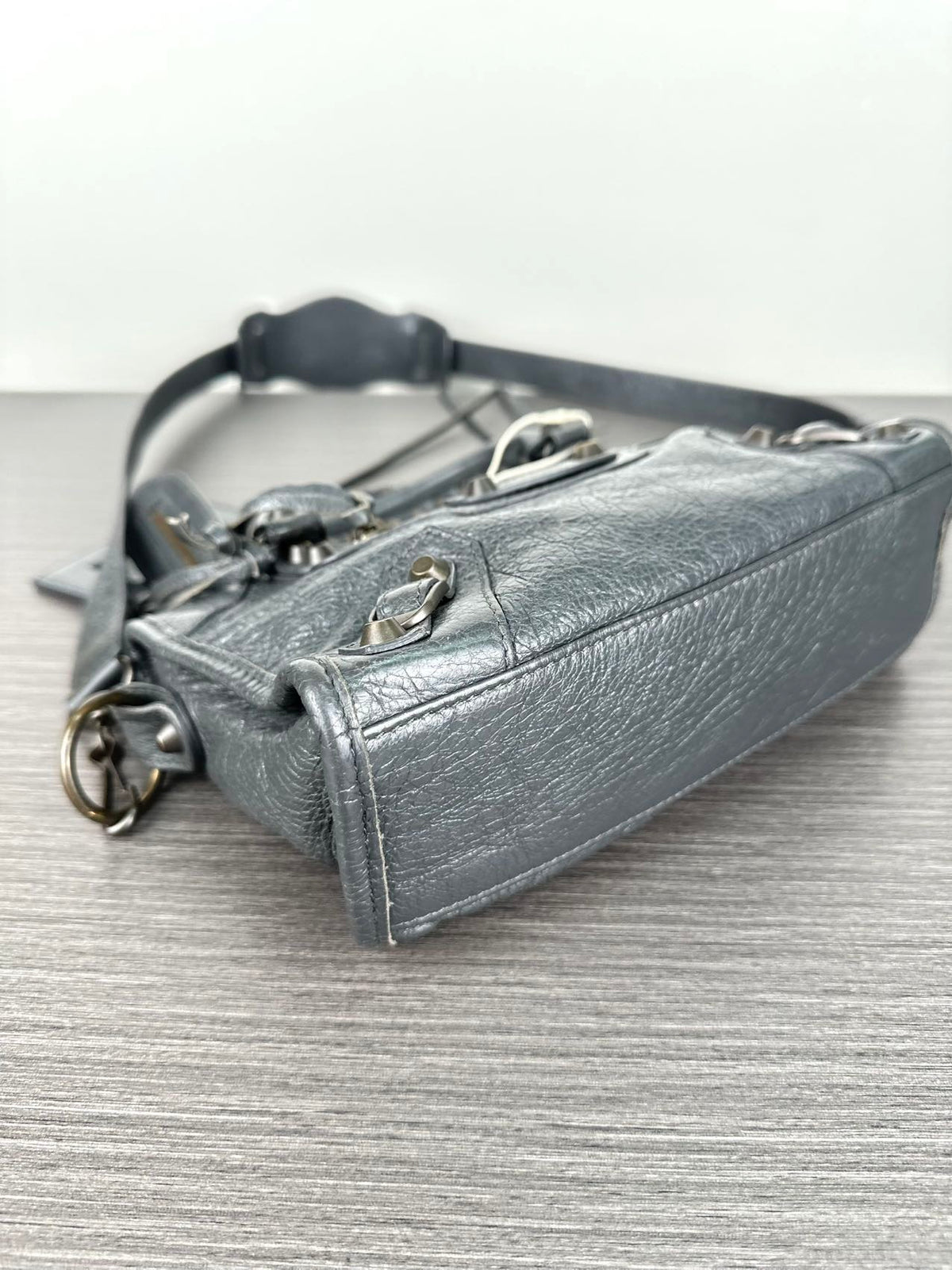 Balenciaga - City Mini - Leather - Grey - (Mini)