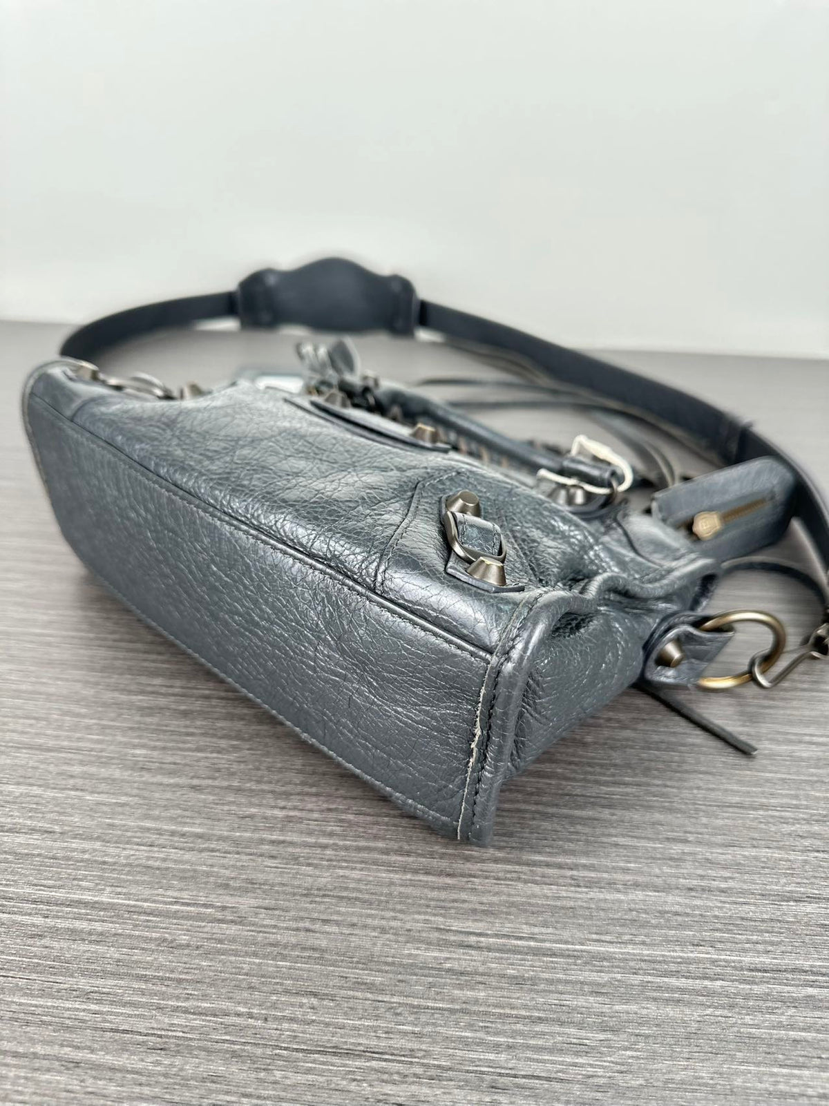 Balenciaga - City Mini - Leather - Grey - (Mini)