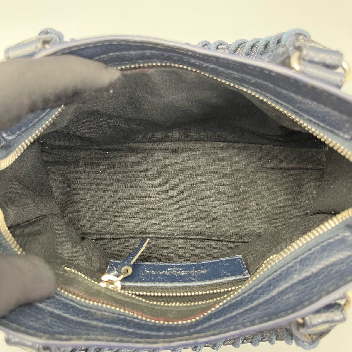 Balenciaga - City Mini - Leather - Navy - (mini)