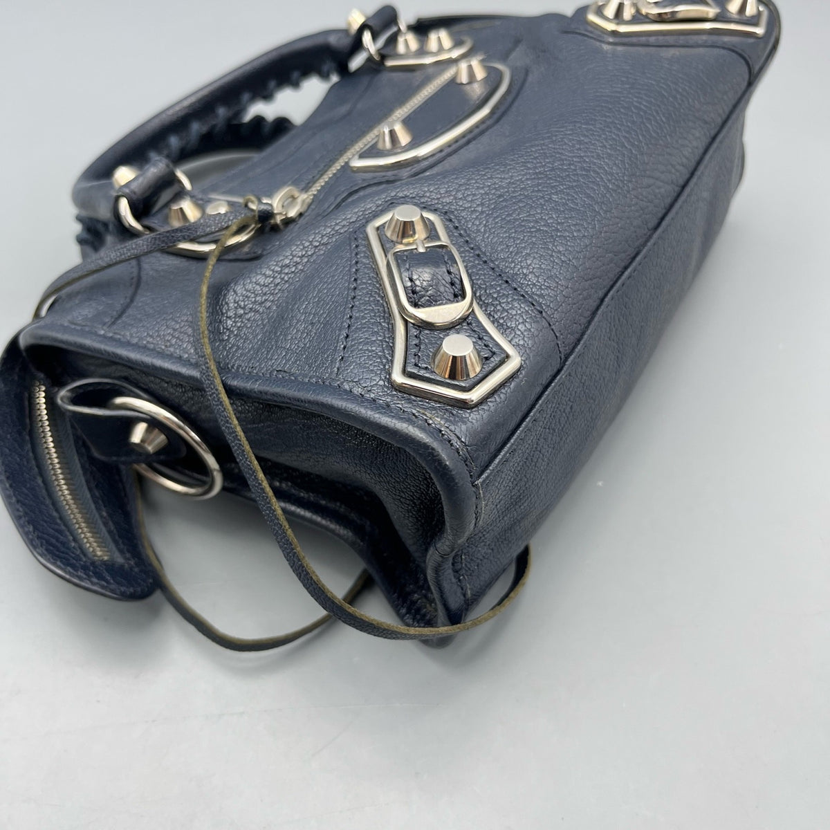Balenciaga - City Mini - Leather - Navy - (mini)