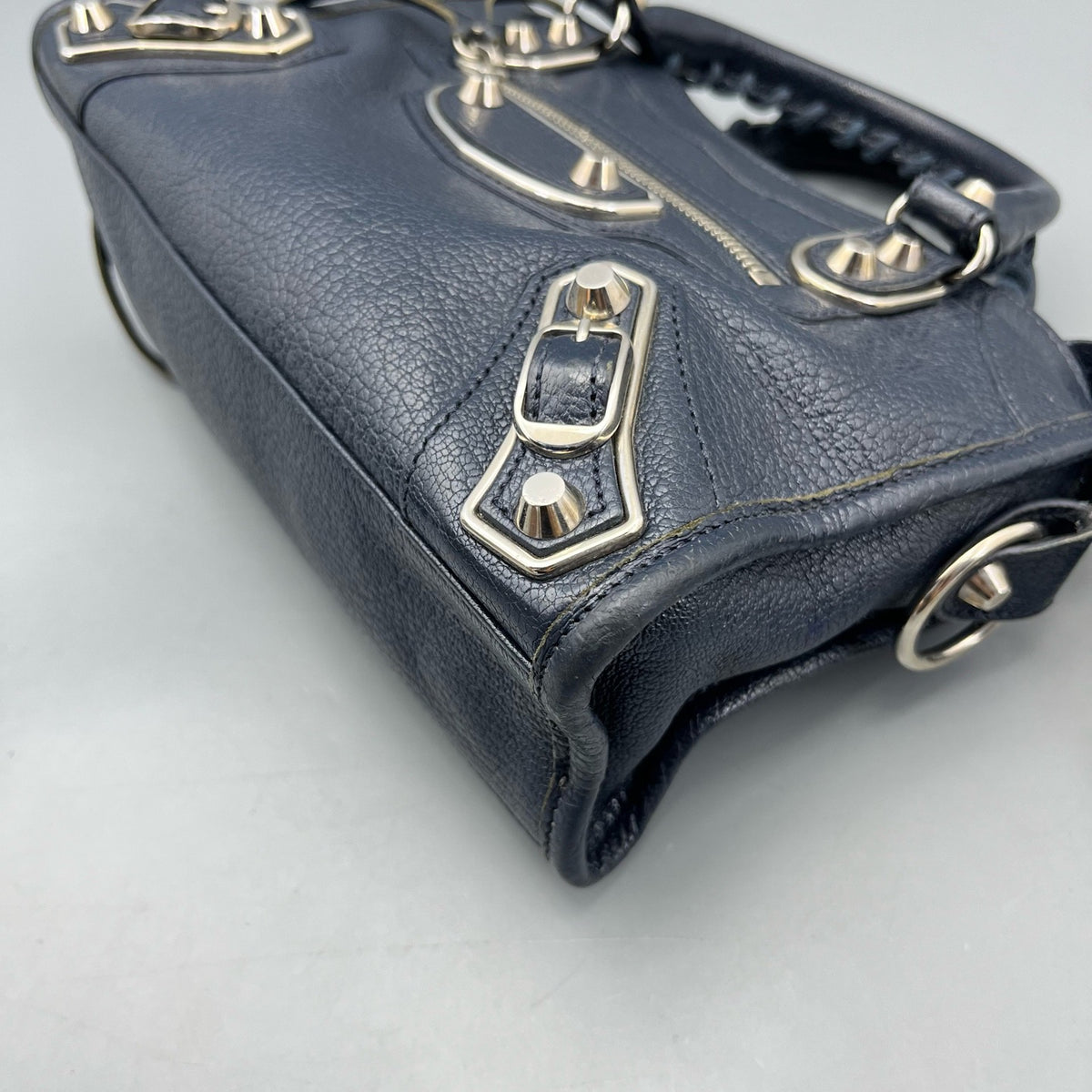 Balenciaga - City Mini - Leather - Navy - (mini)