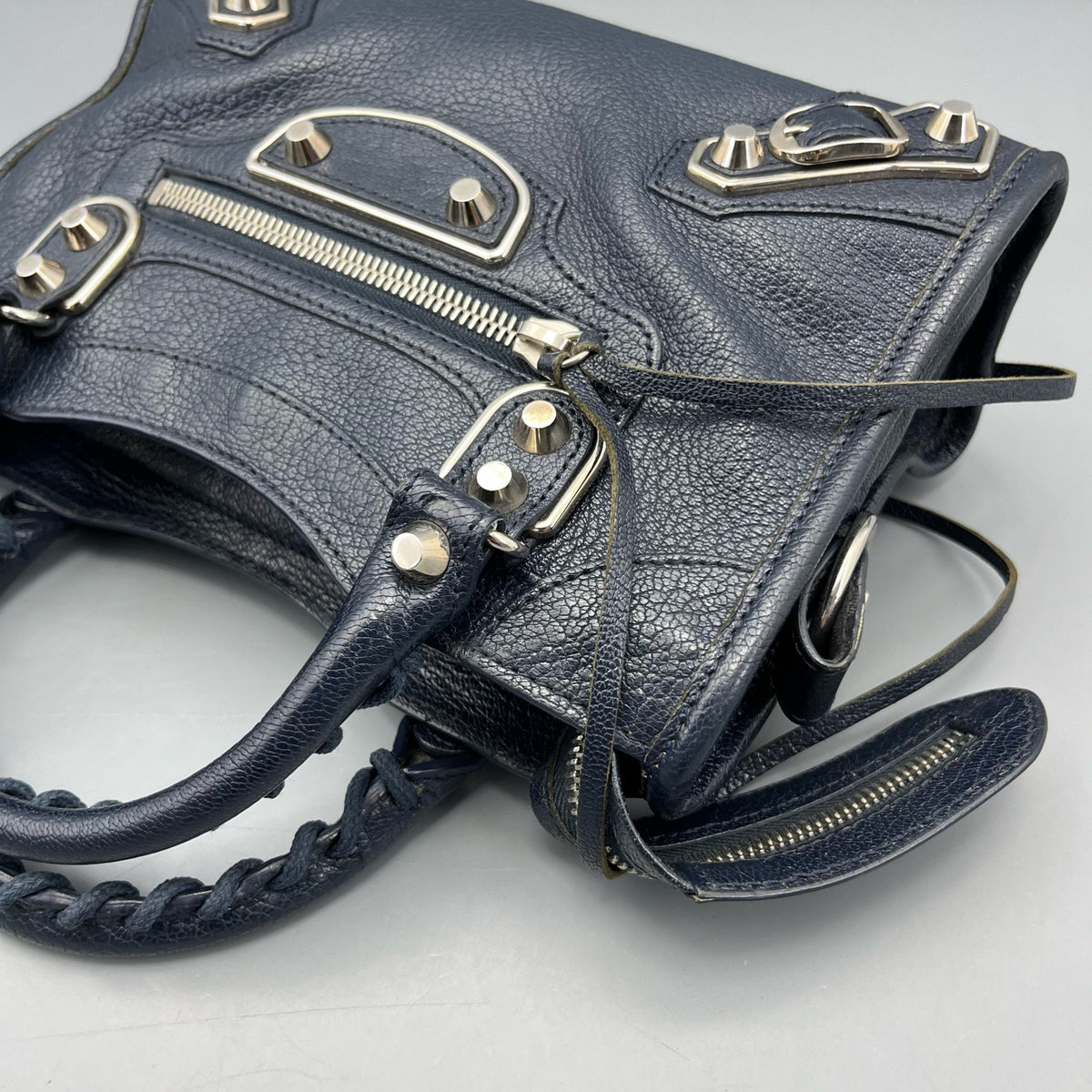 Balenciaga - City Mini - Leather - Navy - (mini)