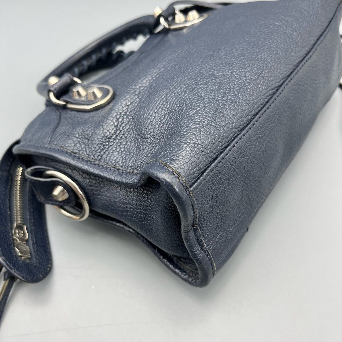 Balenciaga - City Mini - Leather - Navy - (mini)