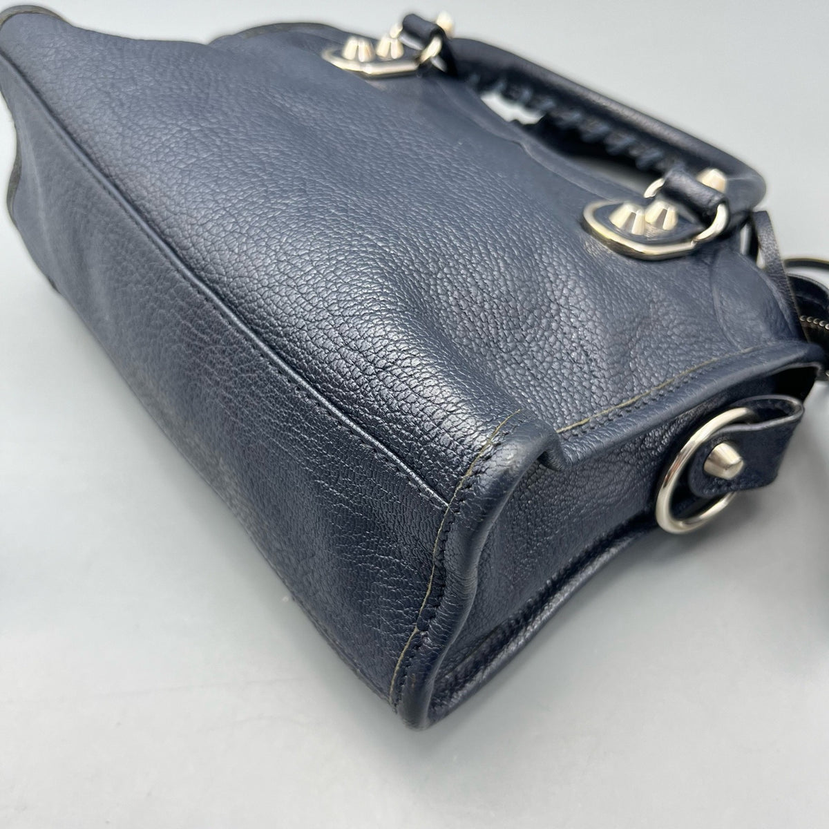 Balenciaga - City Mini - Leather - Navy - (mini)