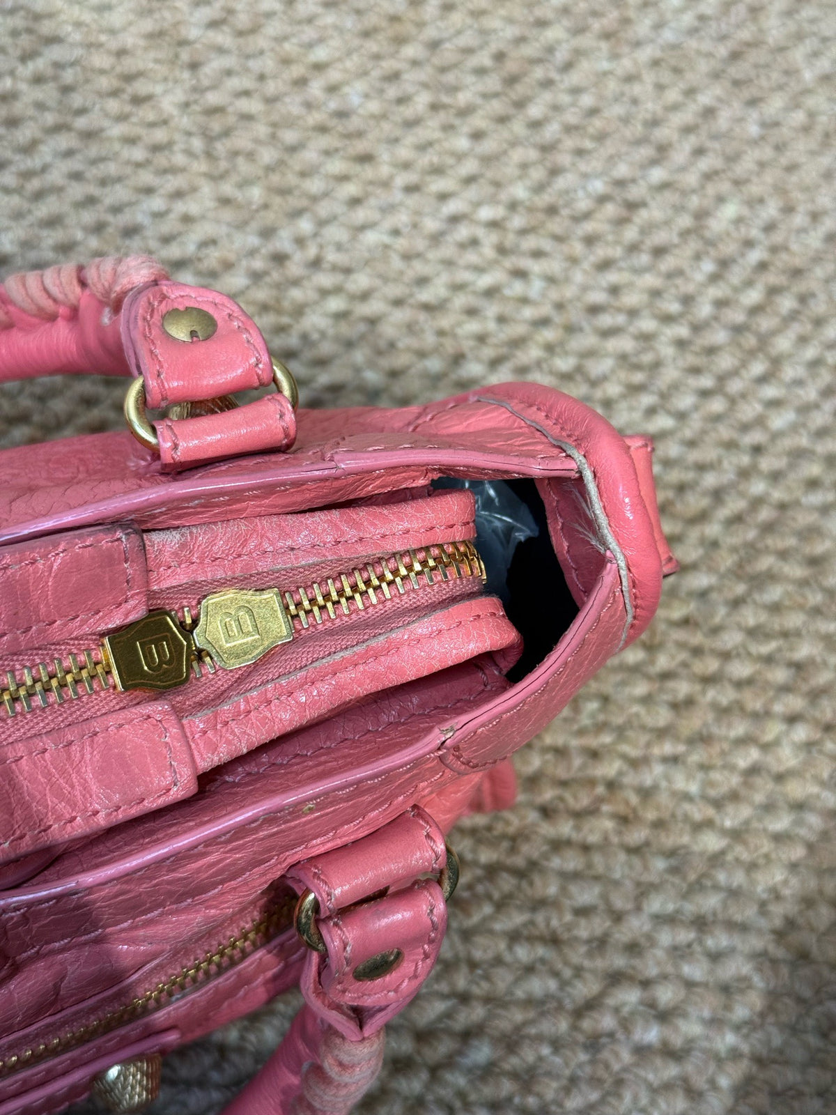 Balenciaga - City Mini - Leather - Pink - (mini)