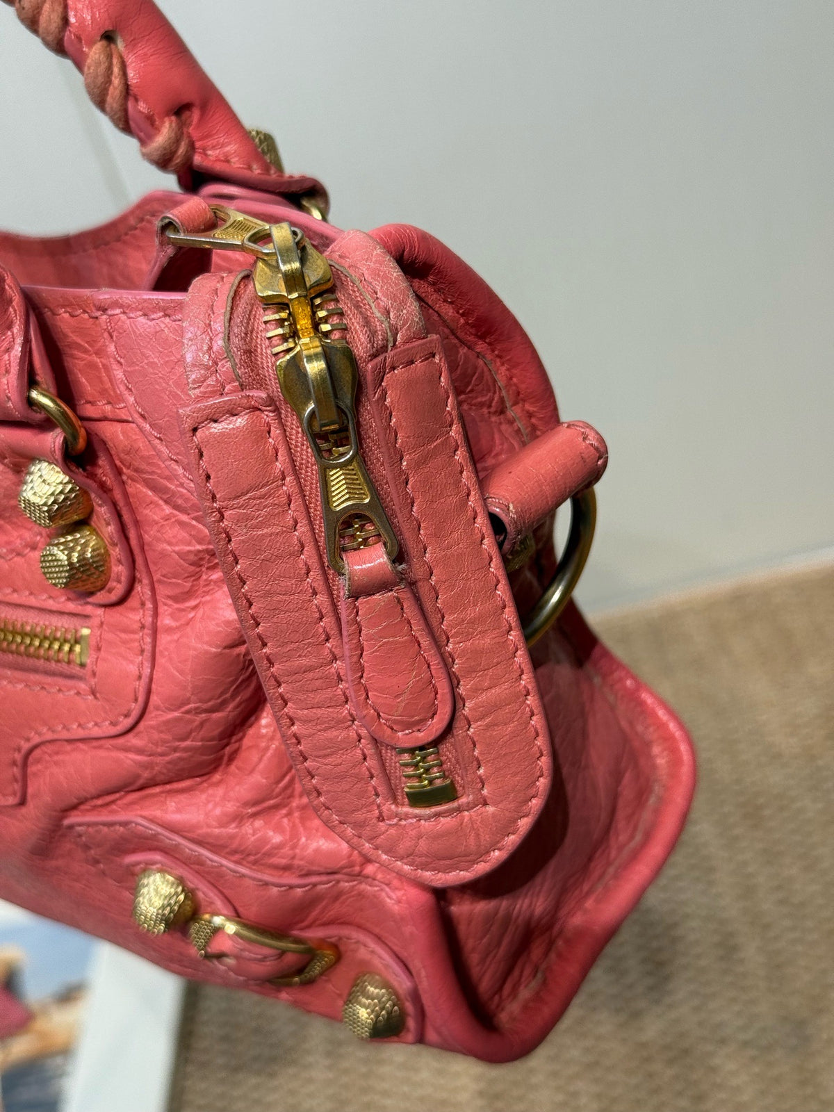 Balenciaga - City Mini - Leather - Pink - (mini)