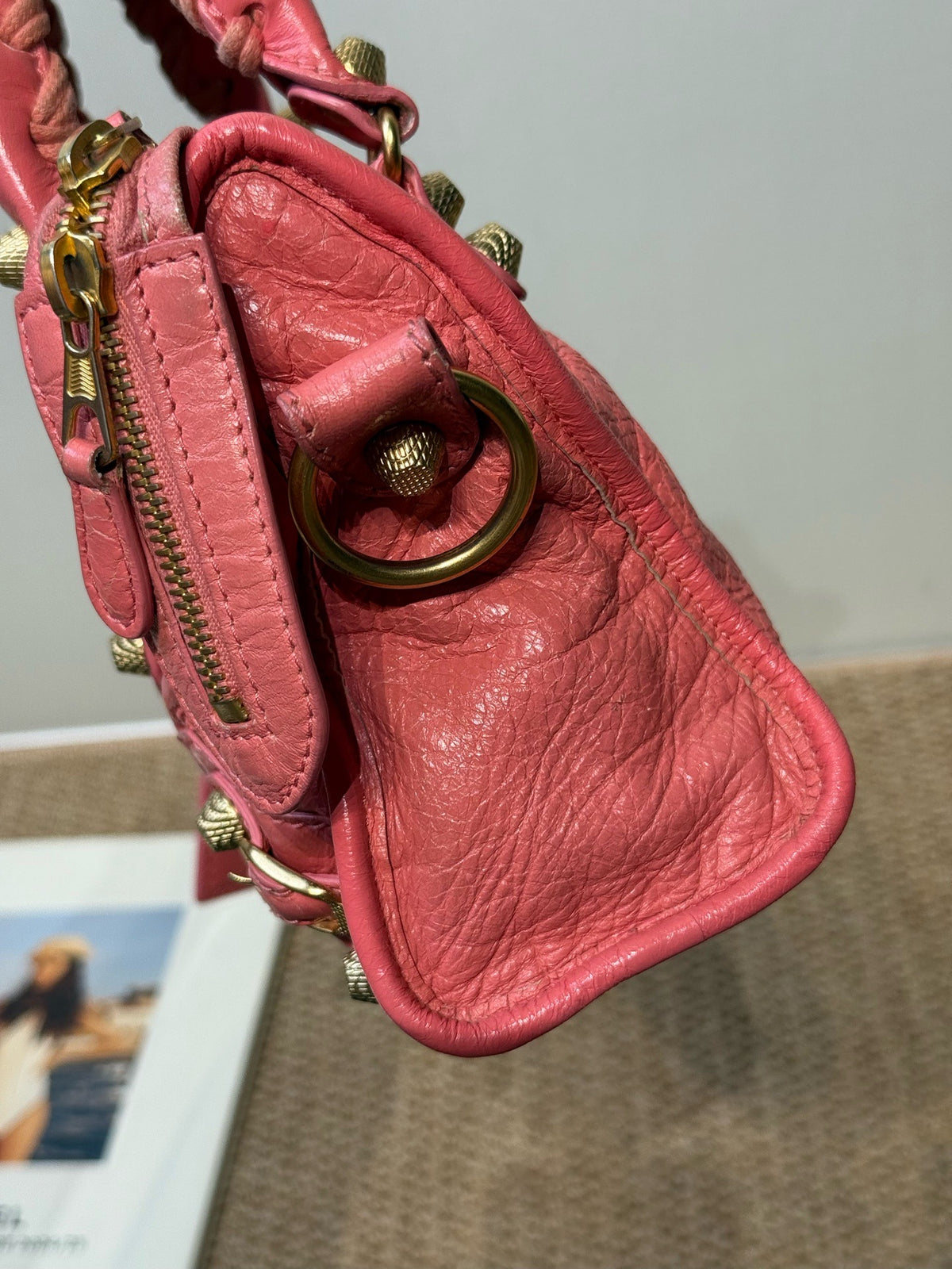 Balenciaga - City Mini - Leather - Pink - (mini)