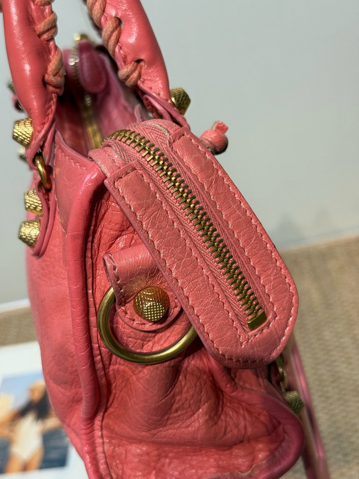 Balenciaga - City Mini - Leather - Pink - (mini)