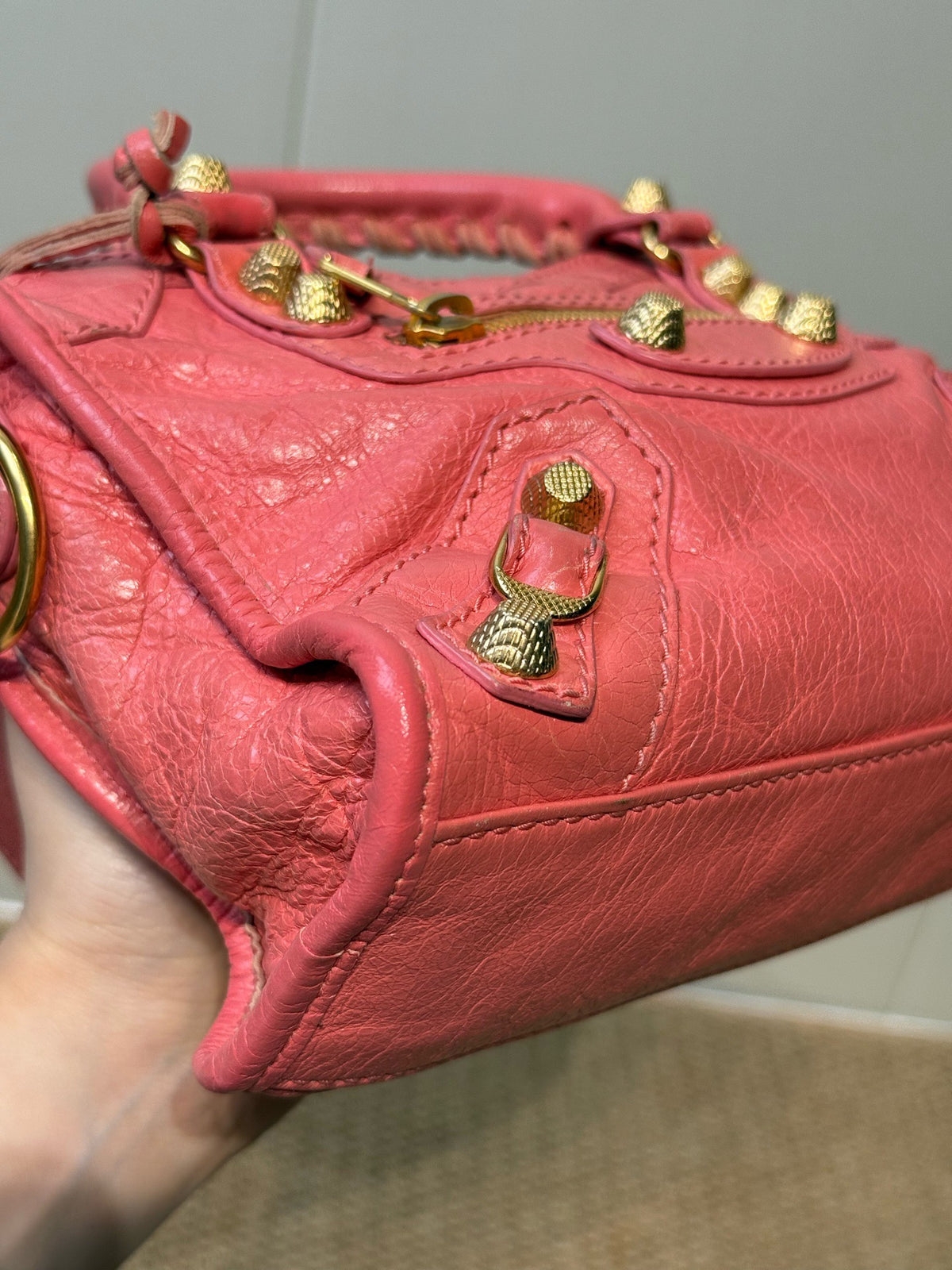 Balenciaga - City Mini - Leather - Pink - (mini)